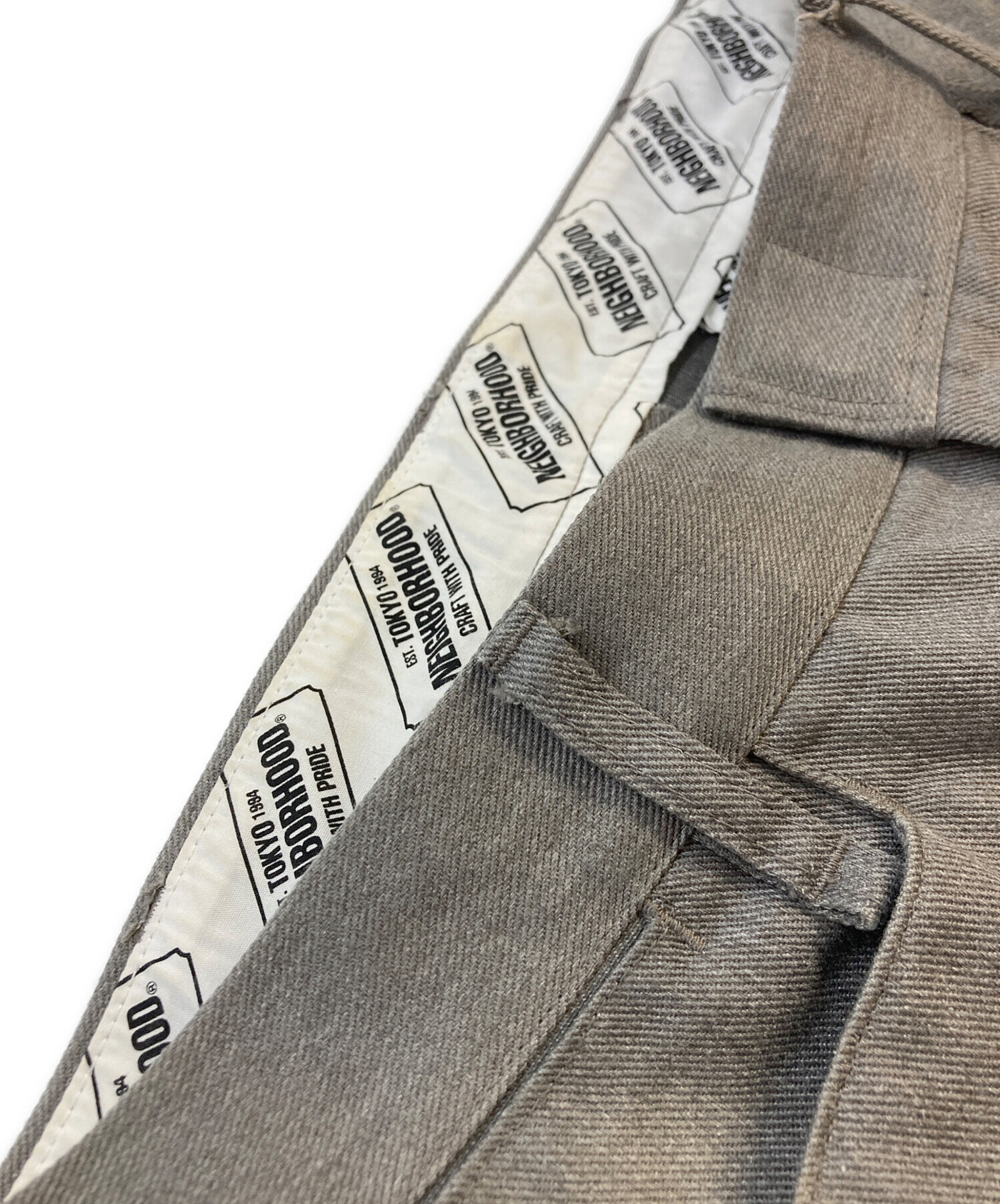 中古・古着通販】NEIGHBORHOOD (ネイバーフッド) WP WIDE PANTS グレー
