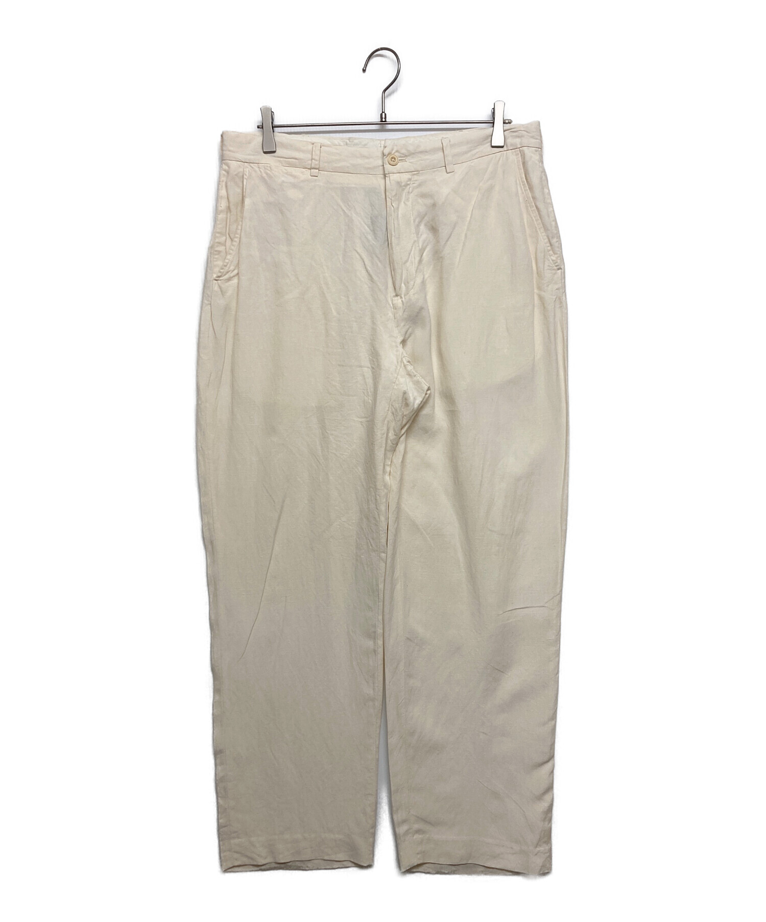 ポロバイ ラルフローレン W34 スラックス リネン シルク 古着 20973 中古・古着通販】POLO RALPH LAUREN (ポロ・ラルフローレン) シルク