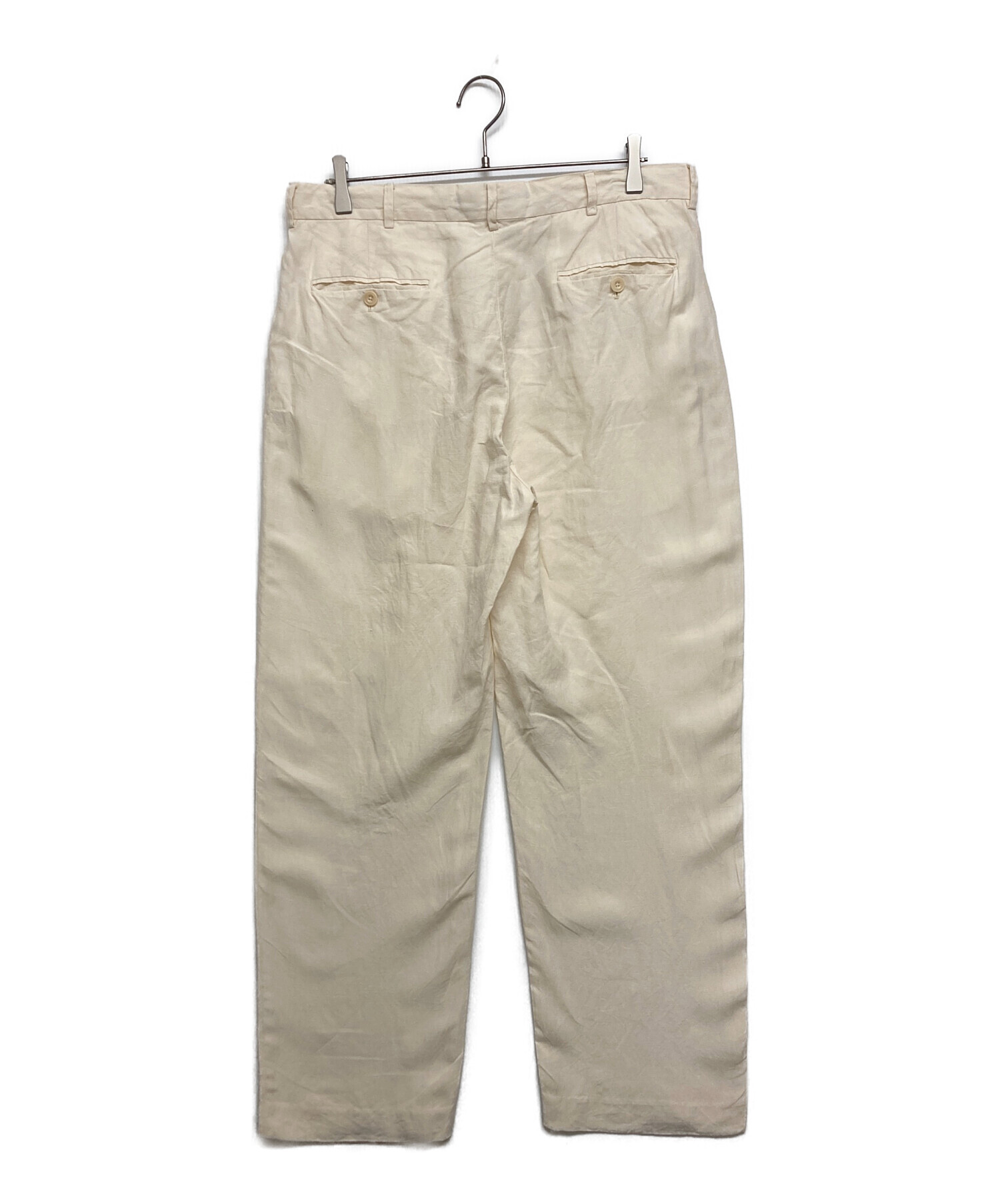 ポロバイ ラルフローレン W34 スラックス リネン シルク 古着 20973 中古・古着通販】POLO RALPH LAUREN (ポロ・ラルフローレン) シルク