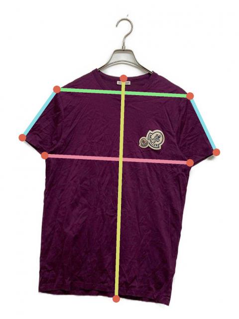 中古・古着通販】MONCLER (モンクレール) MAGLIA T-SHIRT パープル