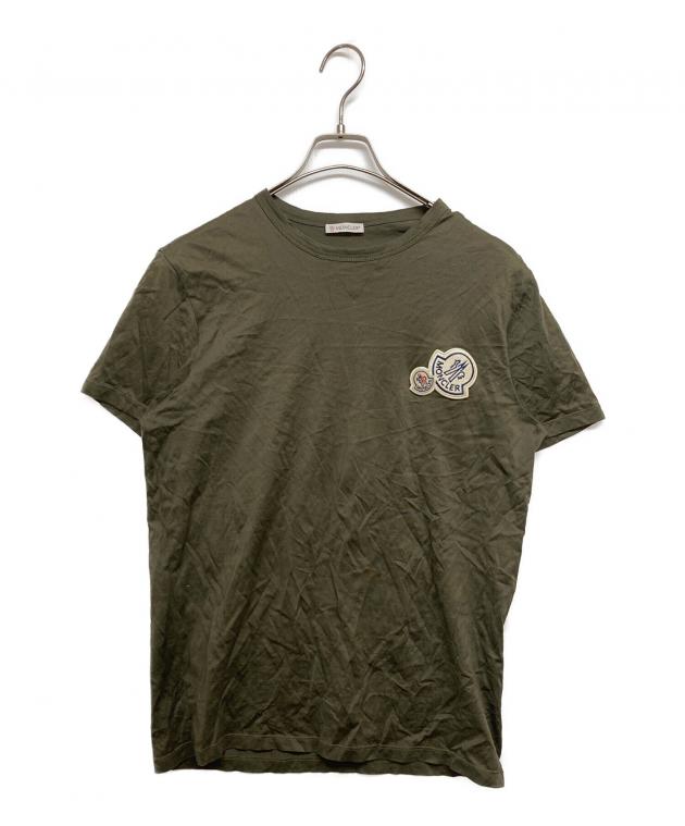 中古・古着通販】MONCLER (モンクレール) MAGLIA T-SHIRT カーキ 