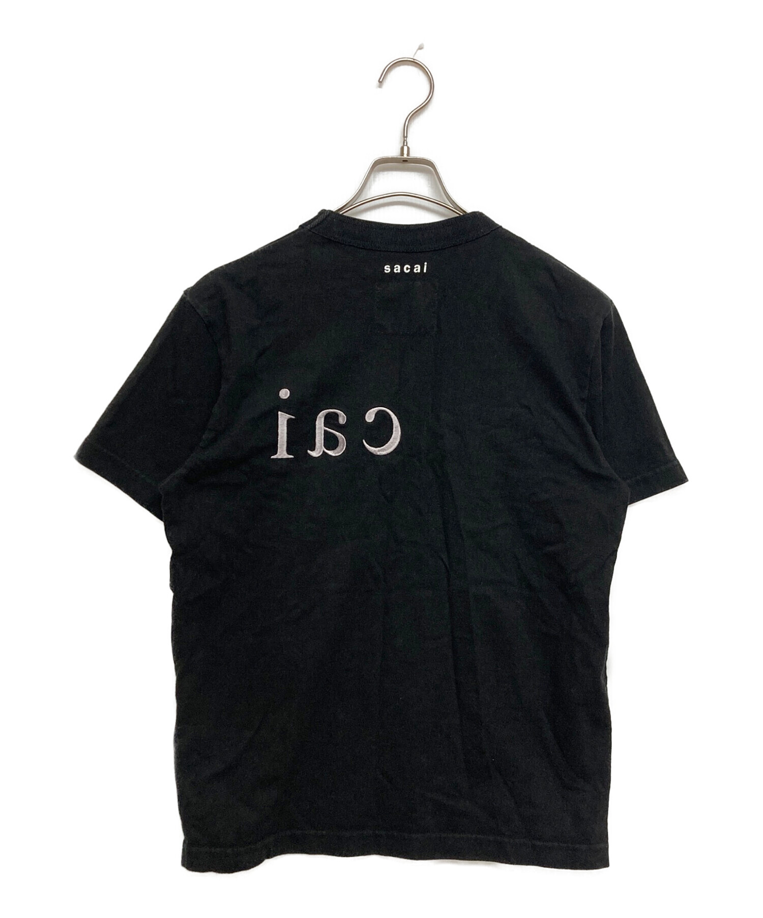 中古・古着通販】sacai (サカイ) 反転tシャツ ブラック サイズ:SIZE1 中古・古着通販】sacai (サカイ) 反転tシャツ ブラック サイズ:SIZE1