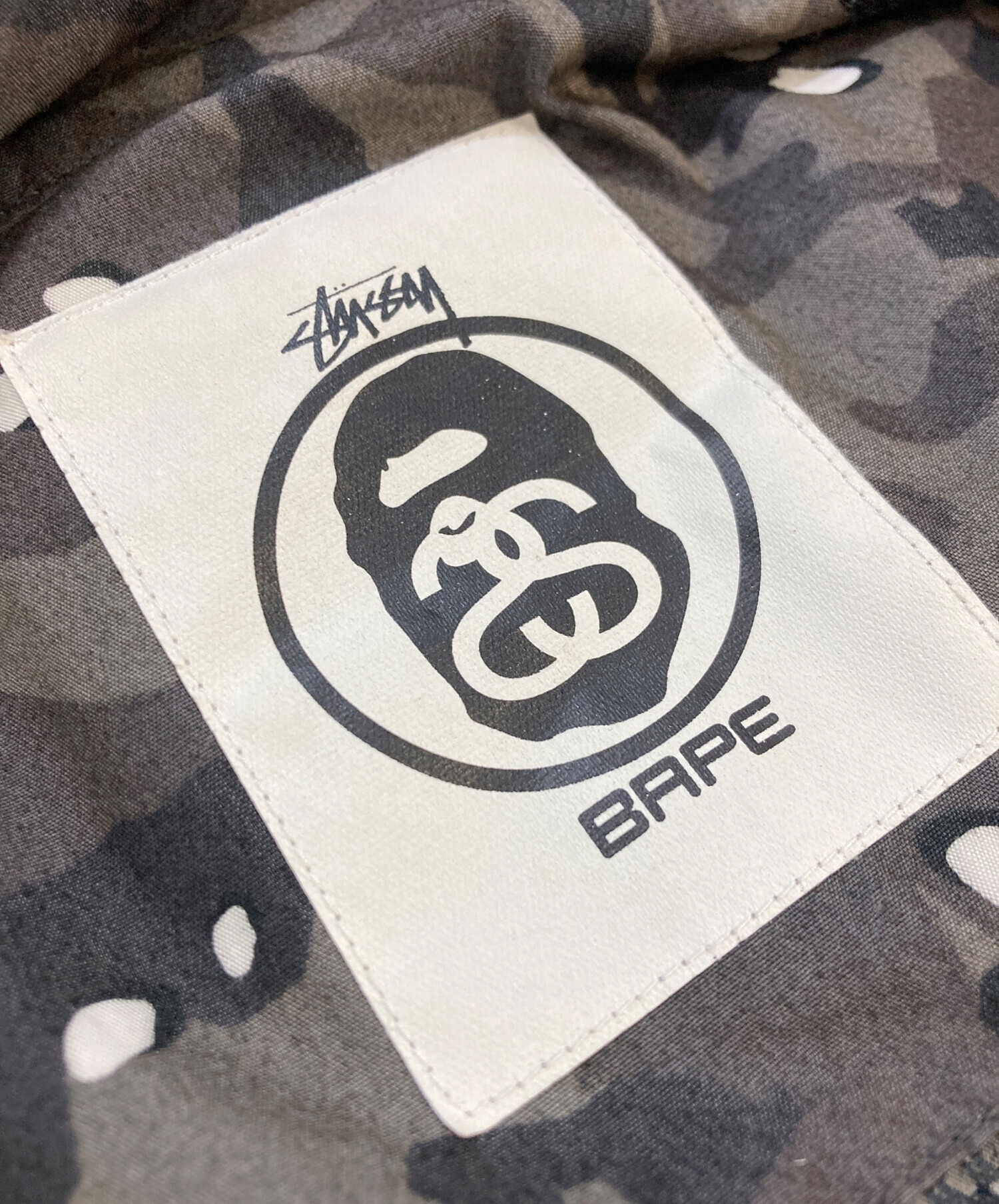 中古・古着通販】stussy (ステューシー) A BATHING APE (アベイシング
