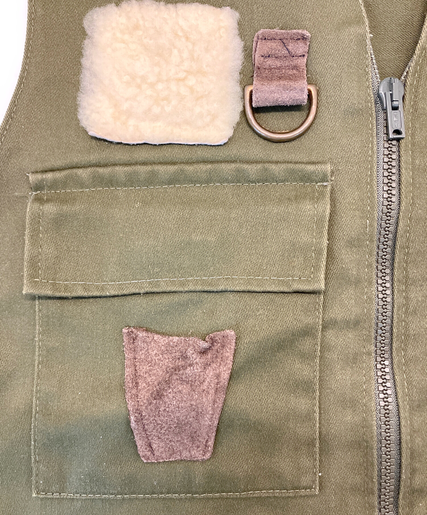 80s Barbour バブアー フィッシングベスト ベージュ 中古・古着通販】Barbour (バブアー) フィッシングベスト カーキ