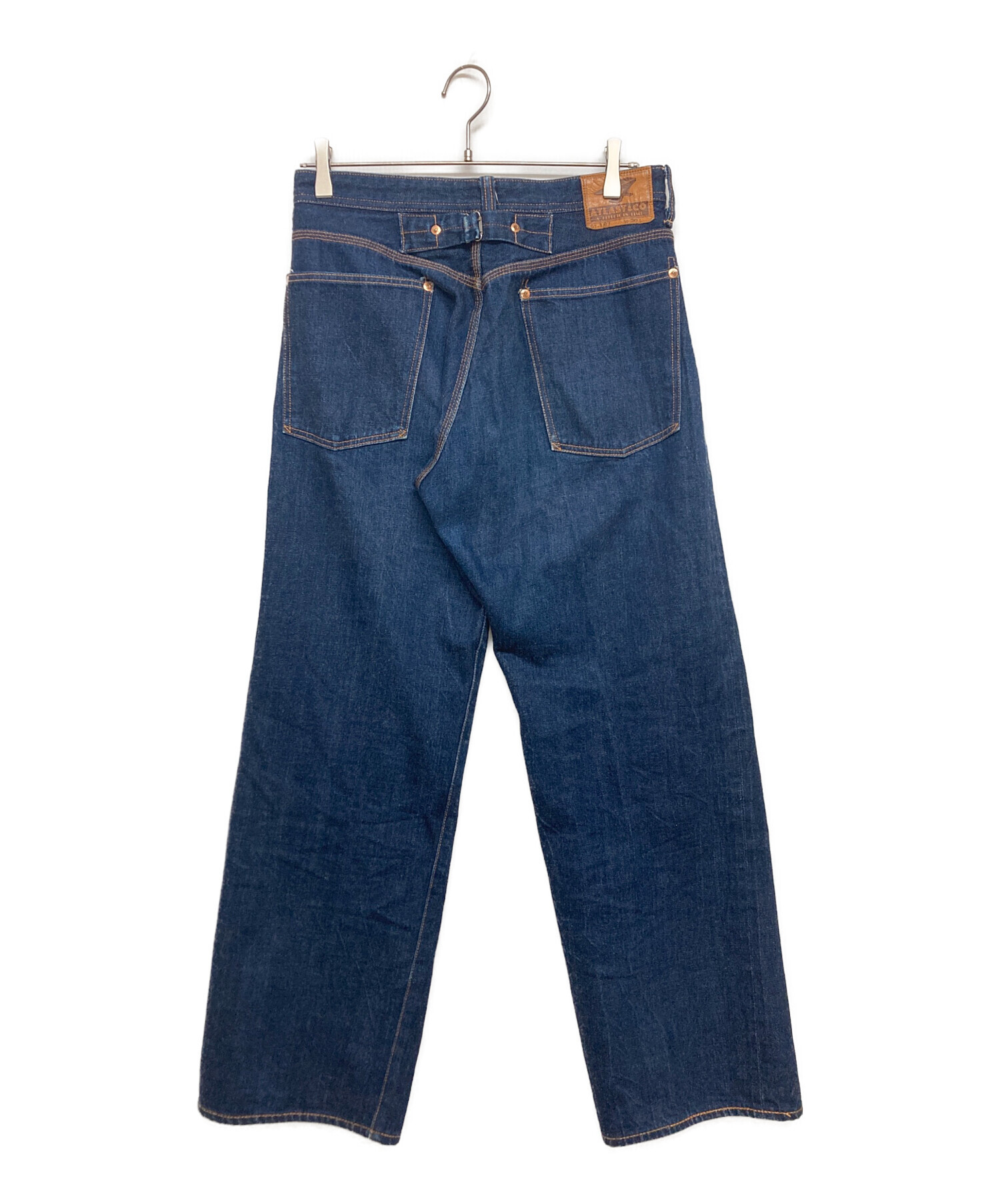 【28inc】At Last & Co. アットラスト デニム lot161 中古・古着通販】ATLAST & CO (アットラスト) LOT161シンチバック付