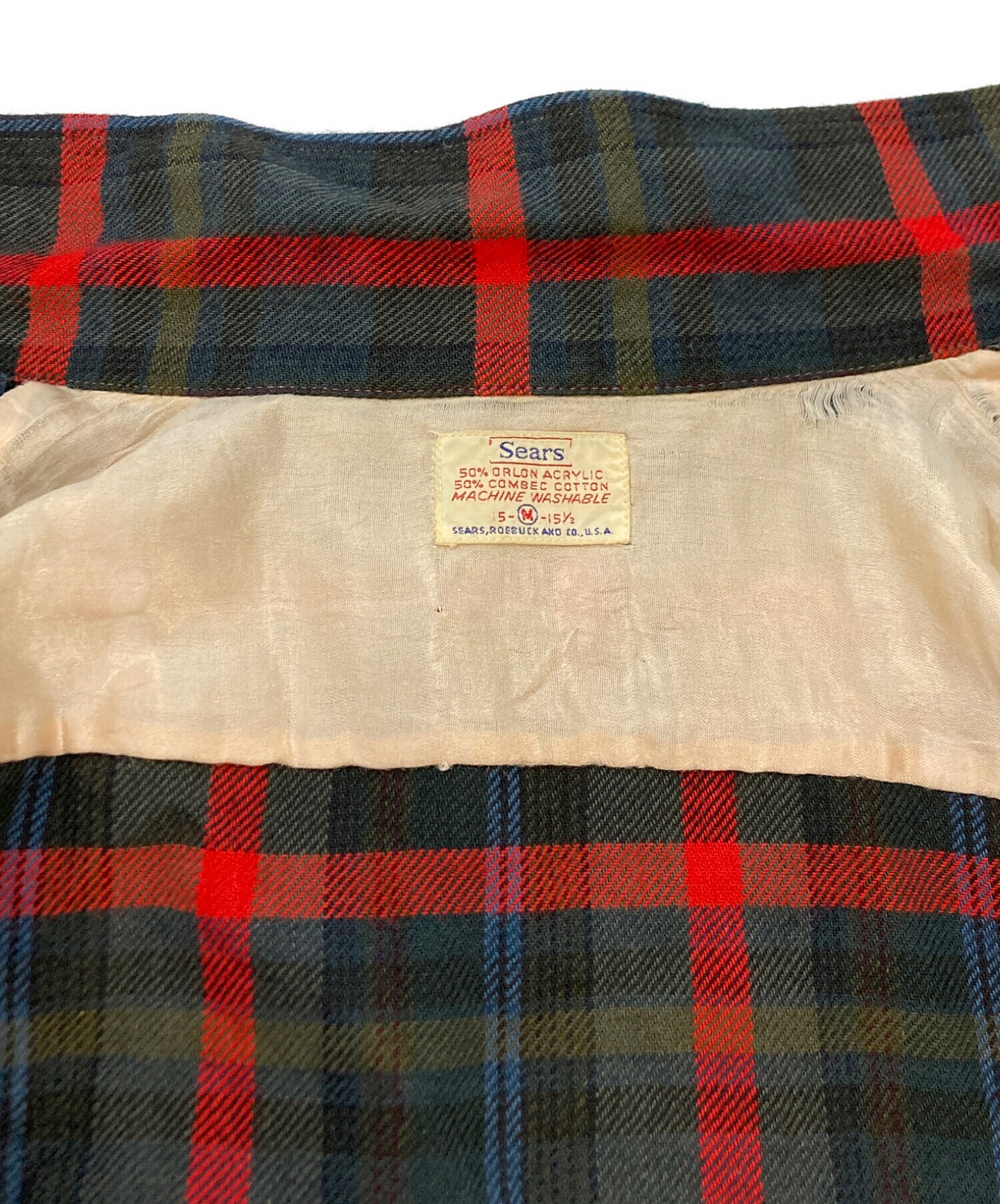 中古・古着通販】Sears (シアーズ) 60Sヴィンテージコットンアクリル