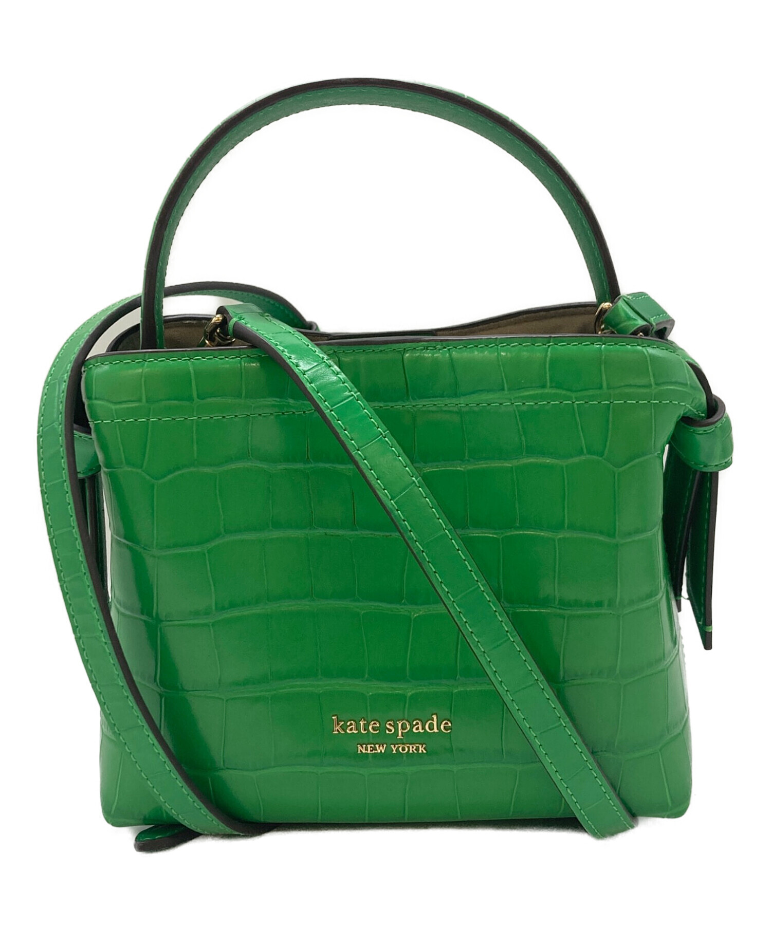 中古・古着通販】Kate Spade (ケイトスペード) Knott Croc Embossed
