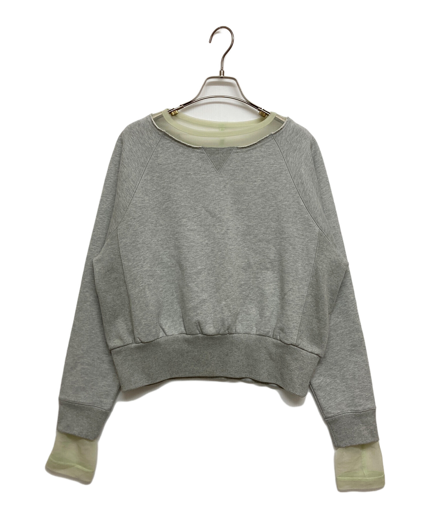 中古・古着通販】MAISON SPECIAL (メゾンスペシャル) Sheer Neck