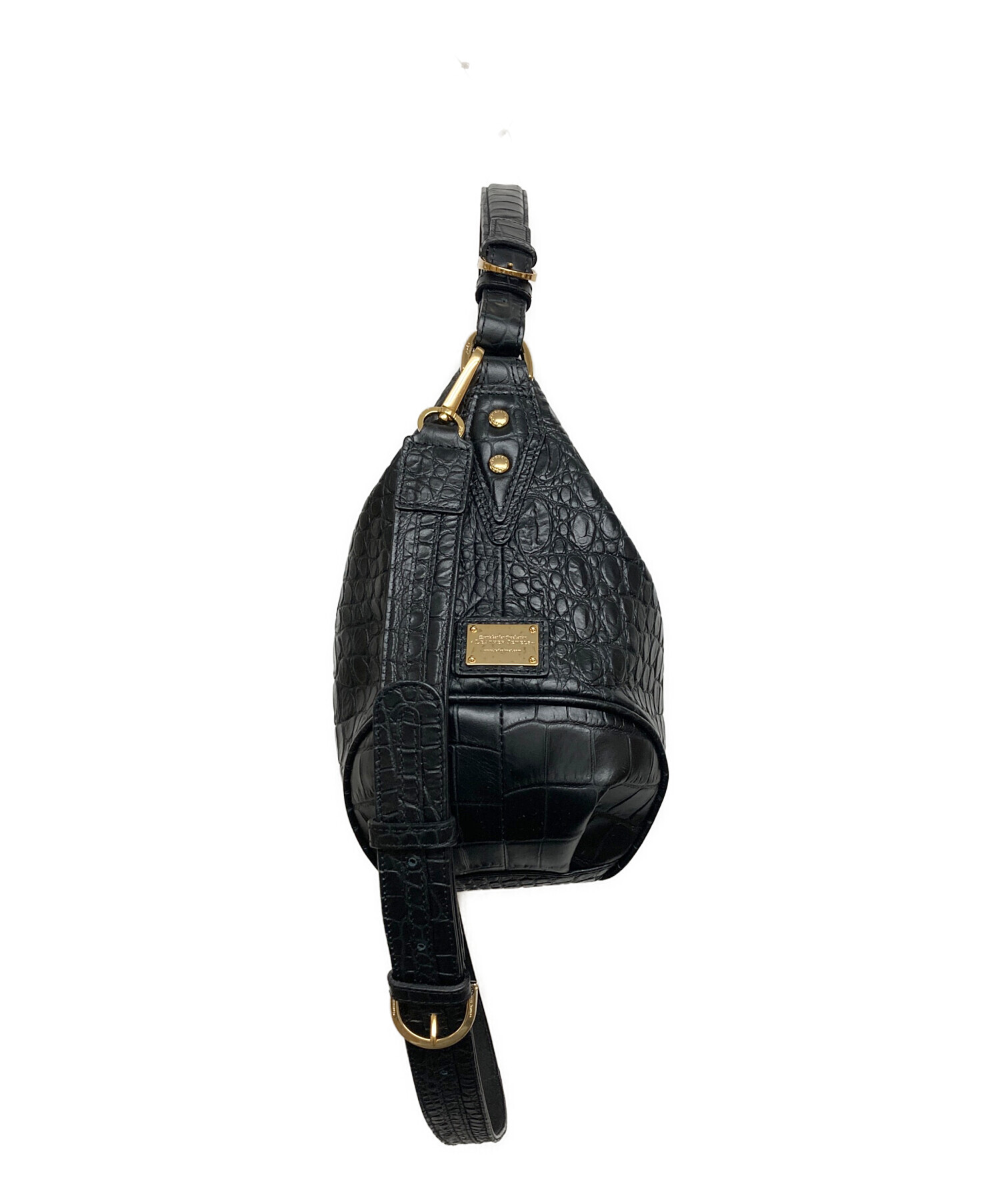 LEATHER JEWELS レザージュエルズ　2wayバッグ　エナメルレザー 中古・古着通販】LEATHER JEWELS (レザージュエルズ) 型押し2WAY