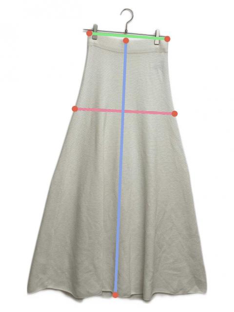 中古・古着通販】L'appartement (アパルトモン) Knit Skirt ホワイト