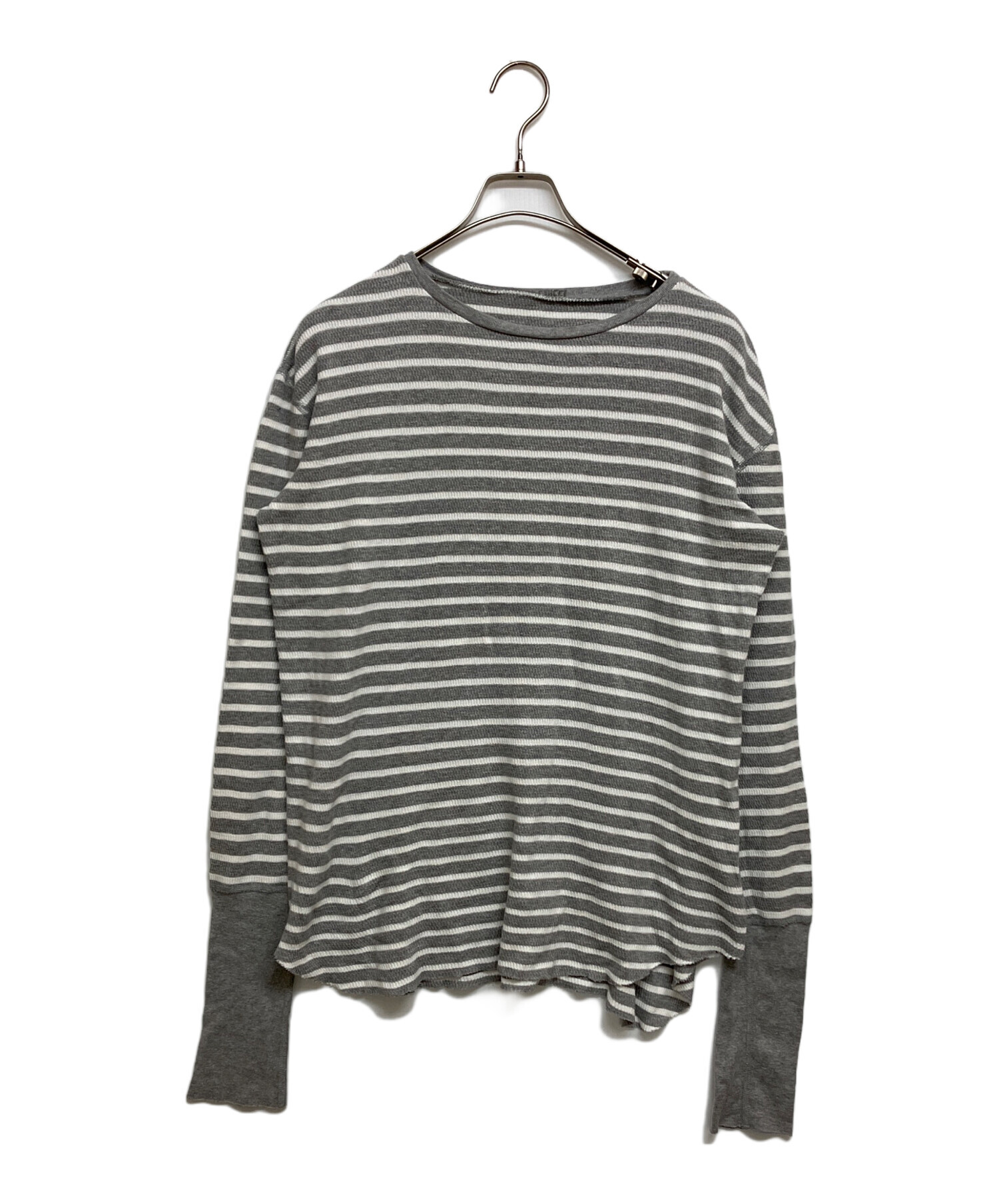 ⑳【新品、タグ付き】GOOD GRIEF Border Thermal Top 中古・古着通販】GOOD GRIEF! (グッドグリーフ) Border Thermal Top
