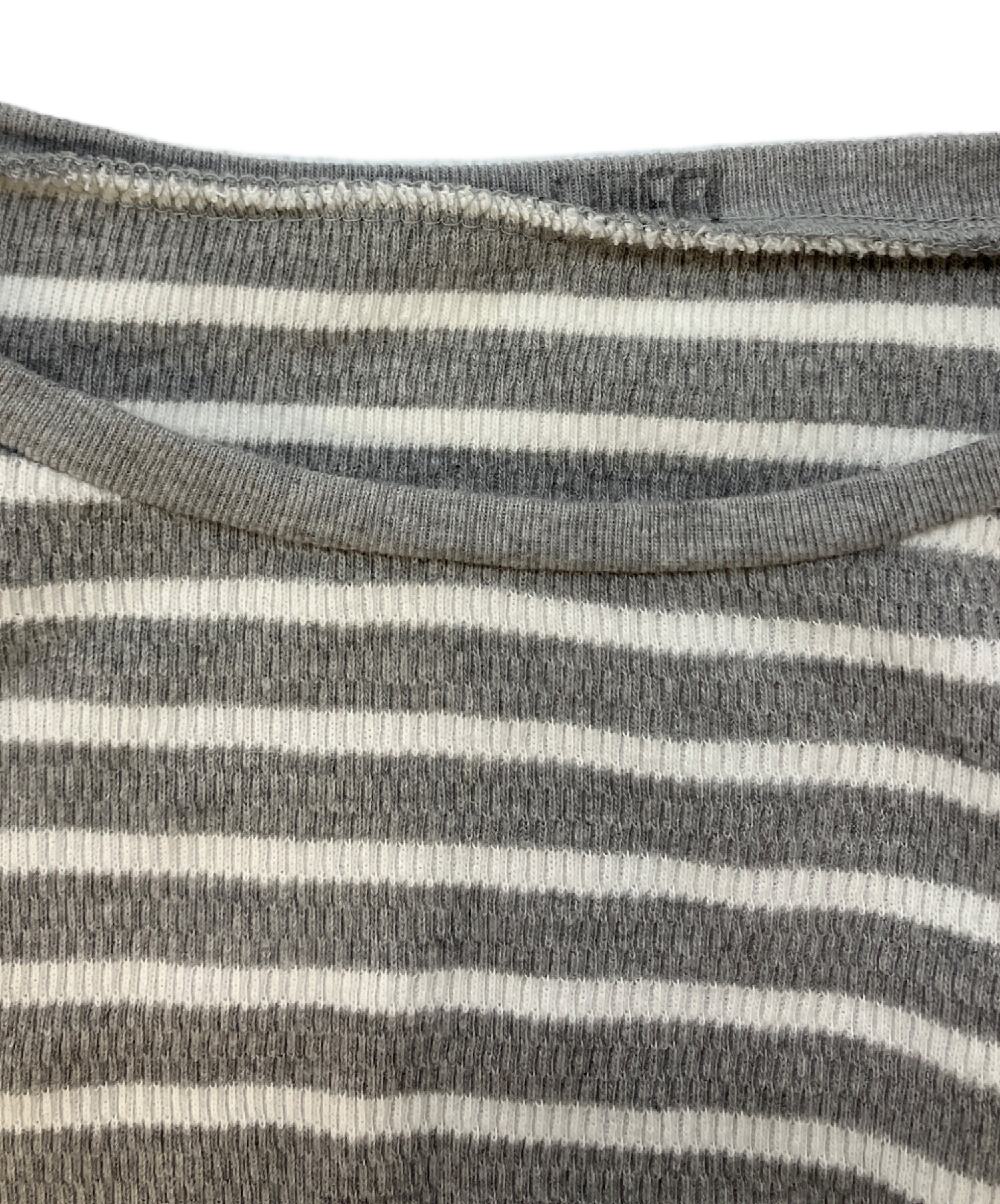 中古・古着通販】GOOD GRIEF! (グッドグリーフ) Border Thermal Top