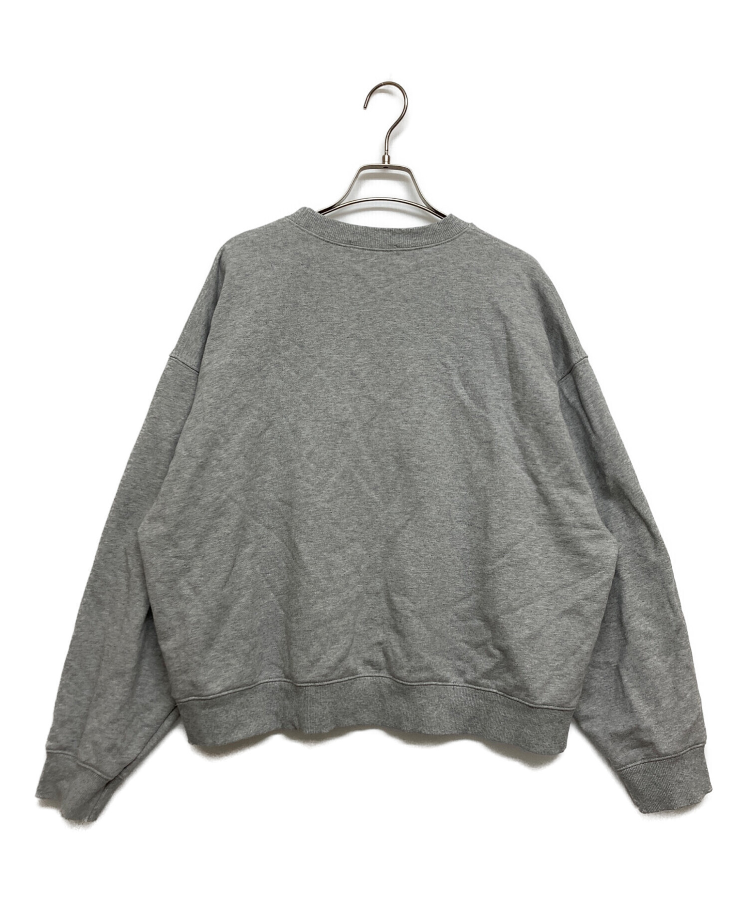 中古・古着通販】POPPY (ポピー) Heart tulle sweatshirt グレー