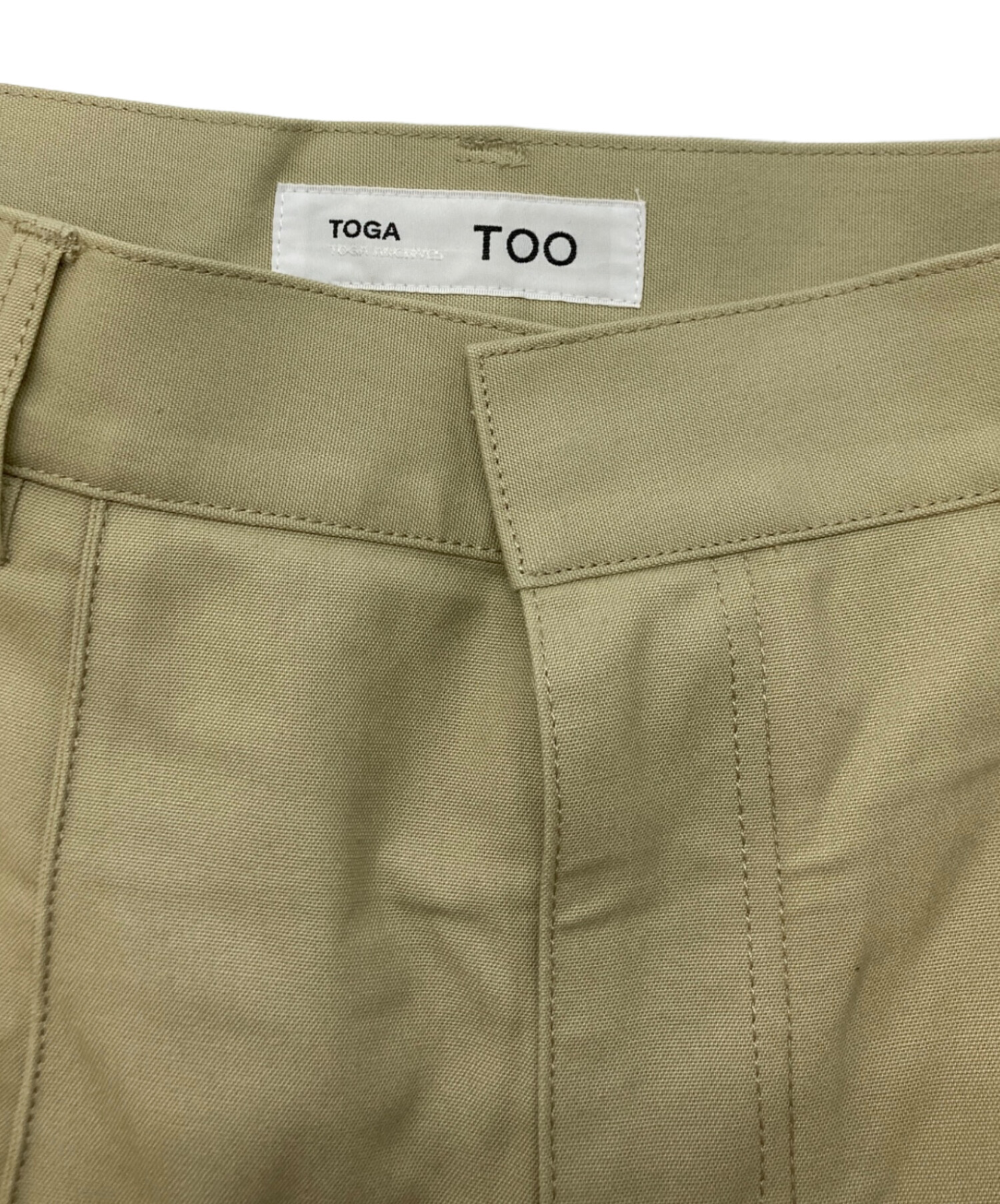 中古・古着通販】TOGA TOO (トーガ・トゥ) CANVAS PANTS ベージュ