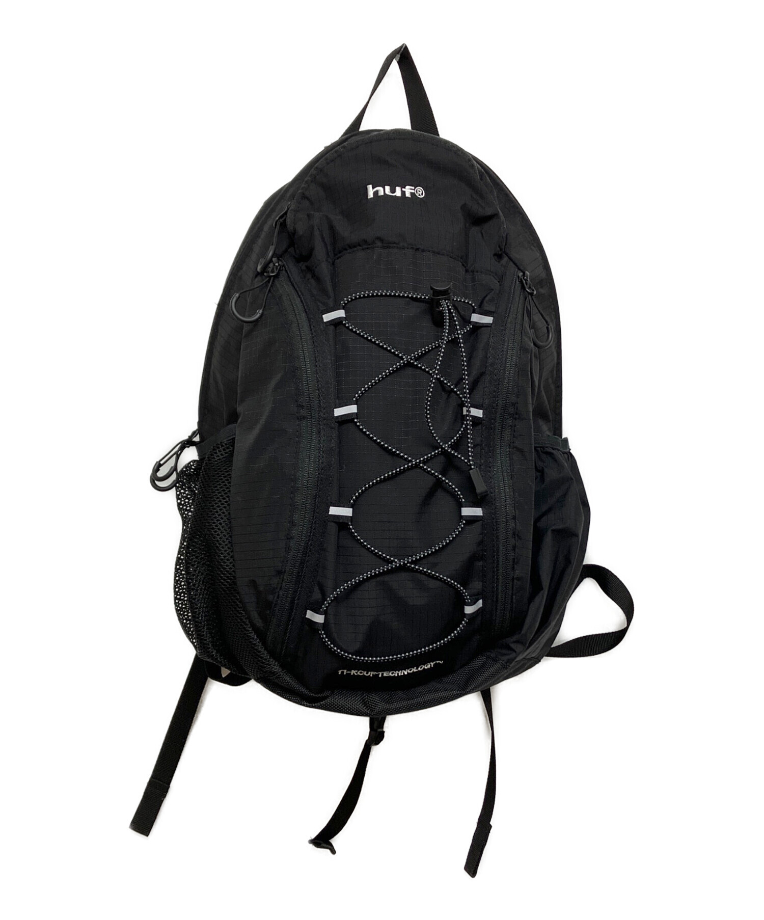 中古・古着通販】HUF (ハフ) eightynine BACKPACK ブラック サイズ