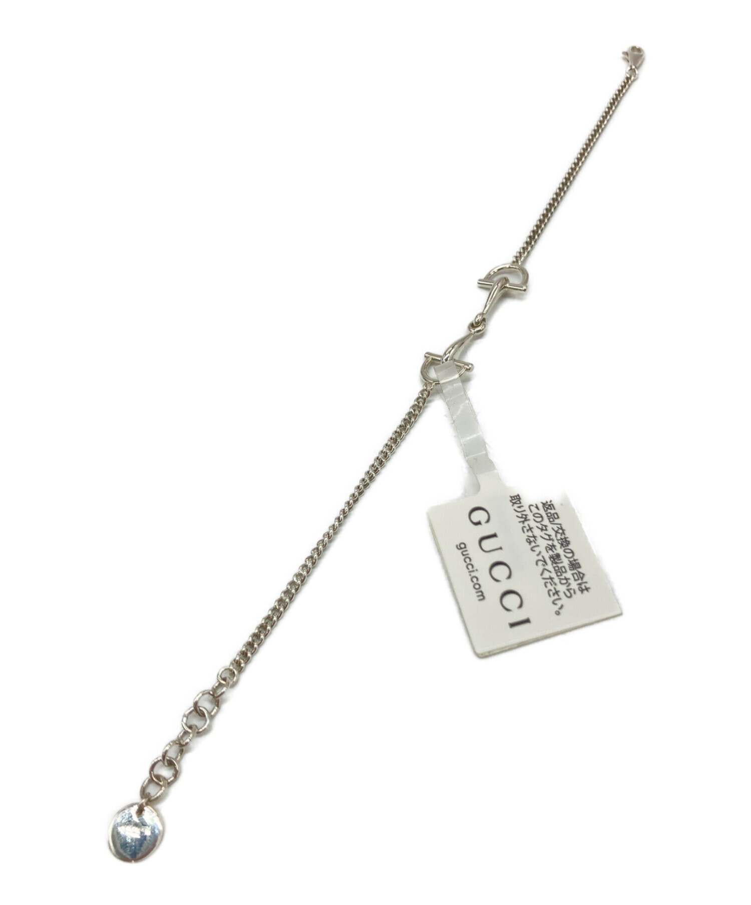 中古・古着通販】GUCCI (グッチ) スタッファチェーンブレスレット