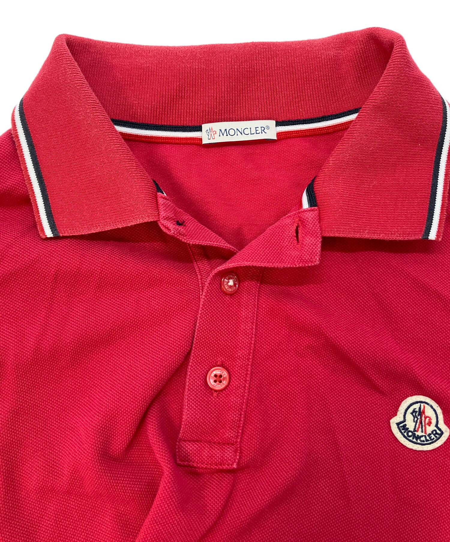 中古・古着通販】MONCLER (モンクレール) MAGLIA POLO MANICA CORTA