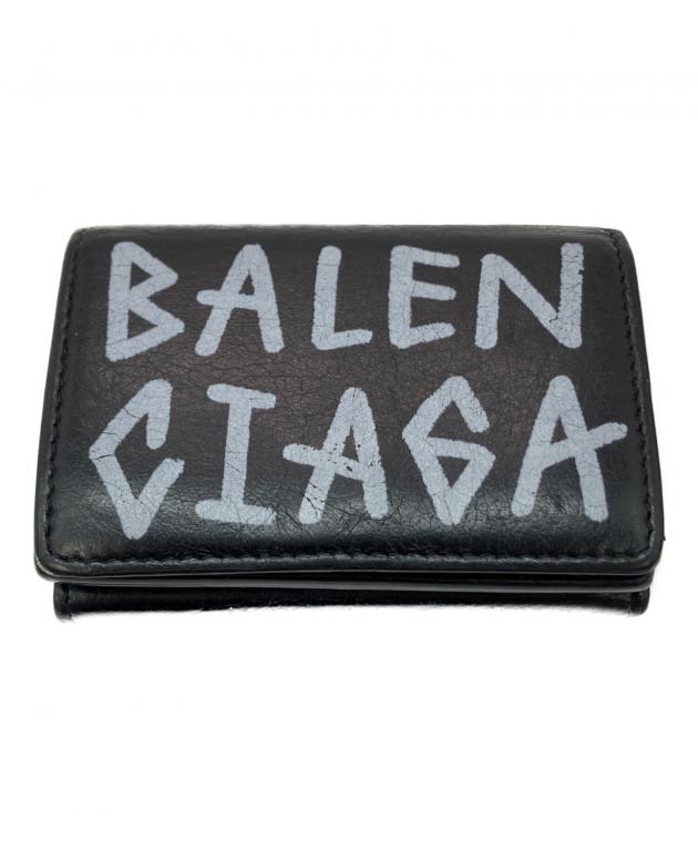 BALENCIAGA グラフィティ ミニウォレット 中古・古着通販】BALENCIAGA (バレンシアガ) グラフィティ ミニ
