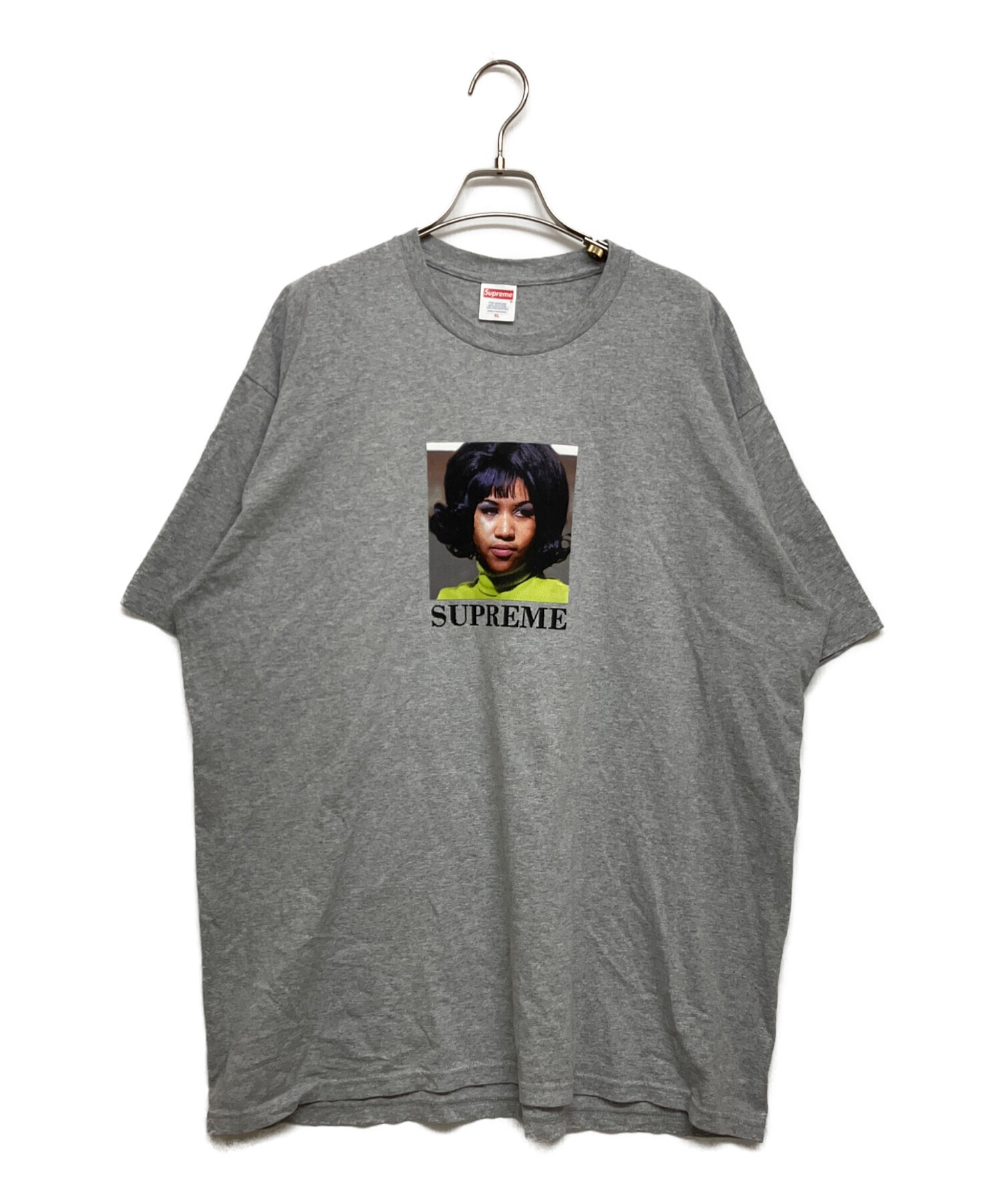 中古・古着通販】SUPREME (シュプリーム) Aretha Tee グレー サイズ
