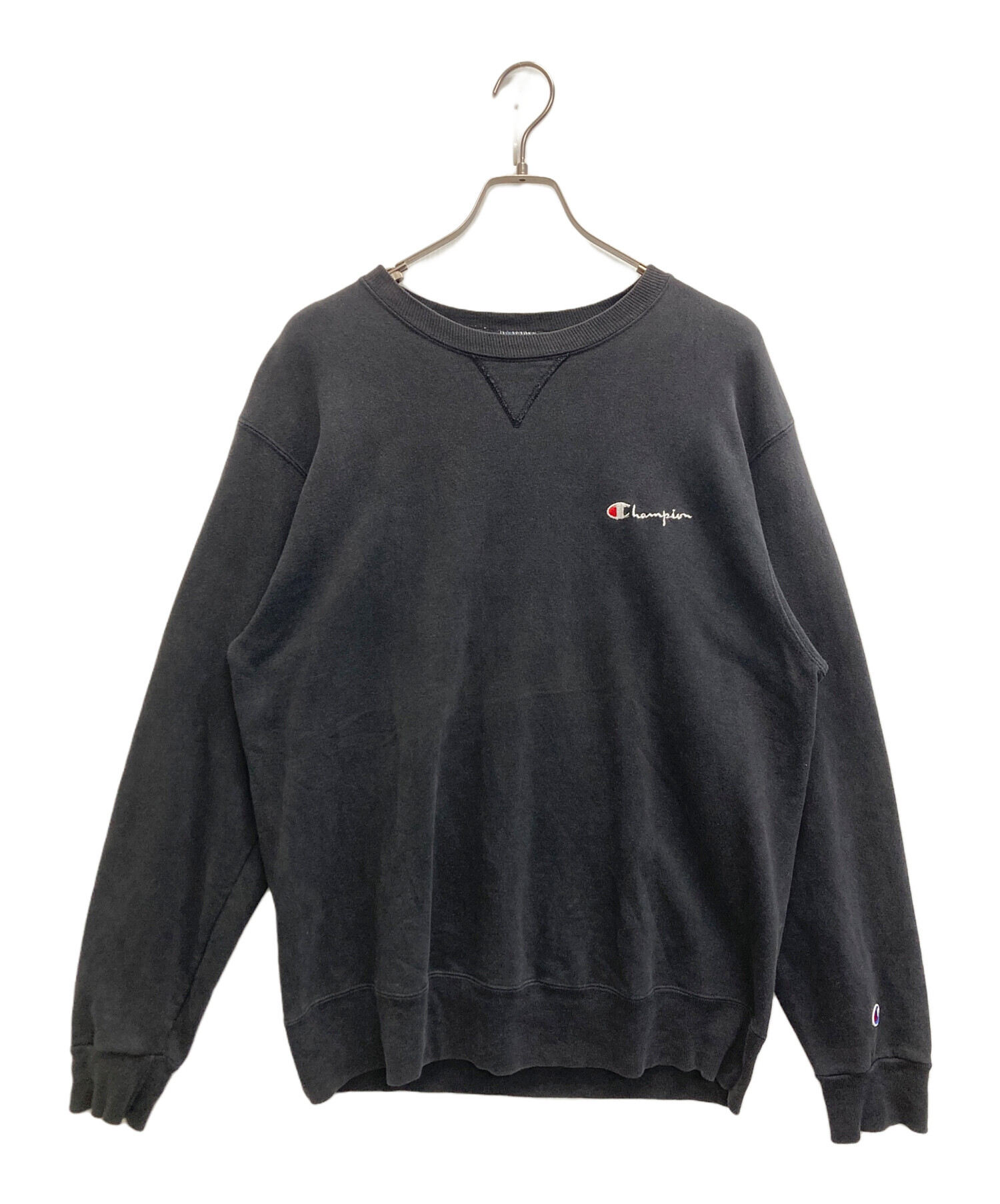 ビンテージChampion リバースウィーブ　黒 中古・古着通販】Champion (チャンピオン) リバースウィーブスウェット