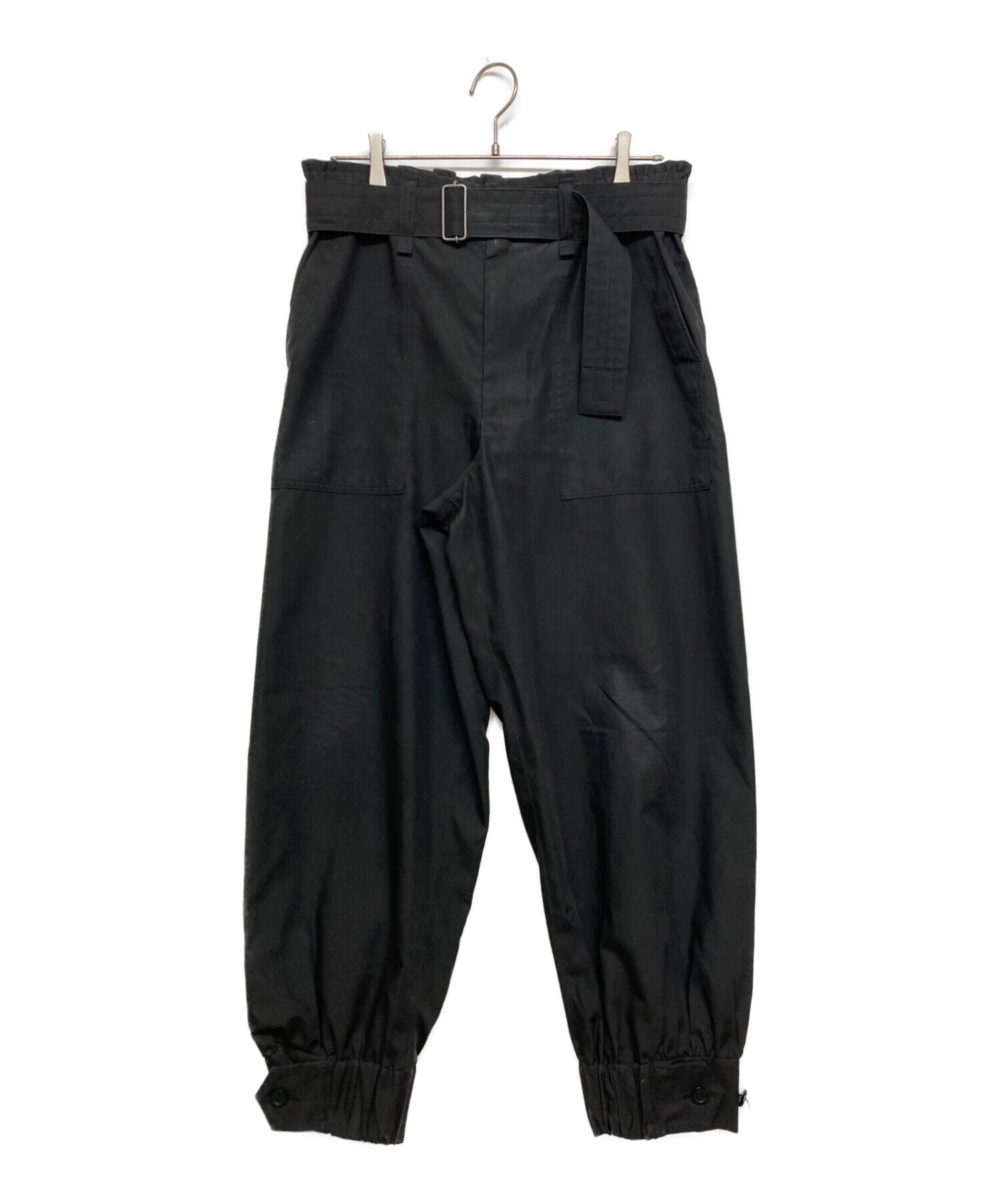 初期 vintage 80s issey miyake シワ加工 バルーンパンツ 中古・古着通販】ISSEY MIYAKE MEN (イッセイミヤケメン) ベルテッド