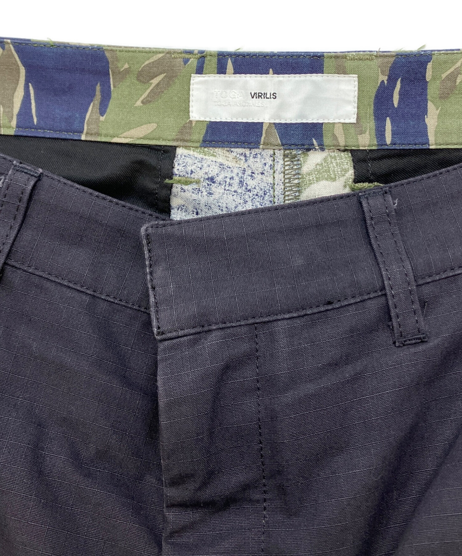 中古・古着通販】TOGA VIRILIS (トーガ ビリリース) CAMOUFLAGE SHORT
