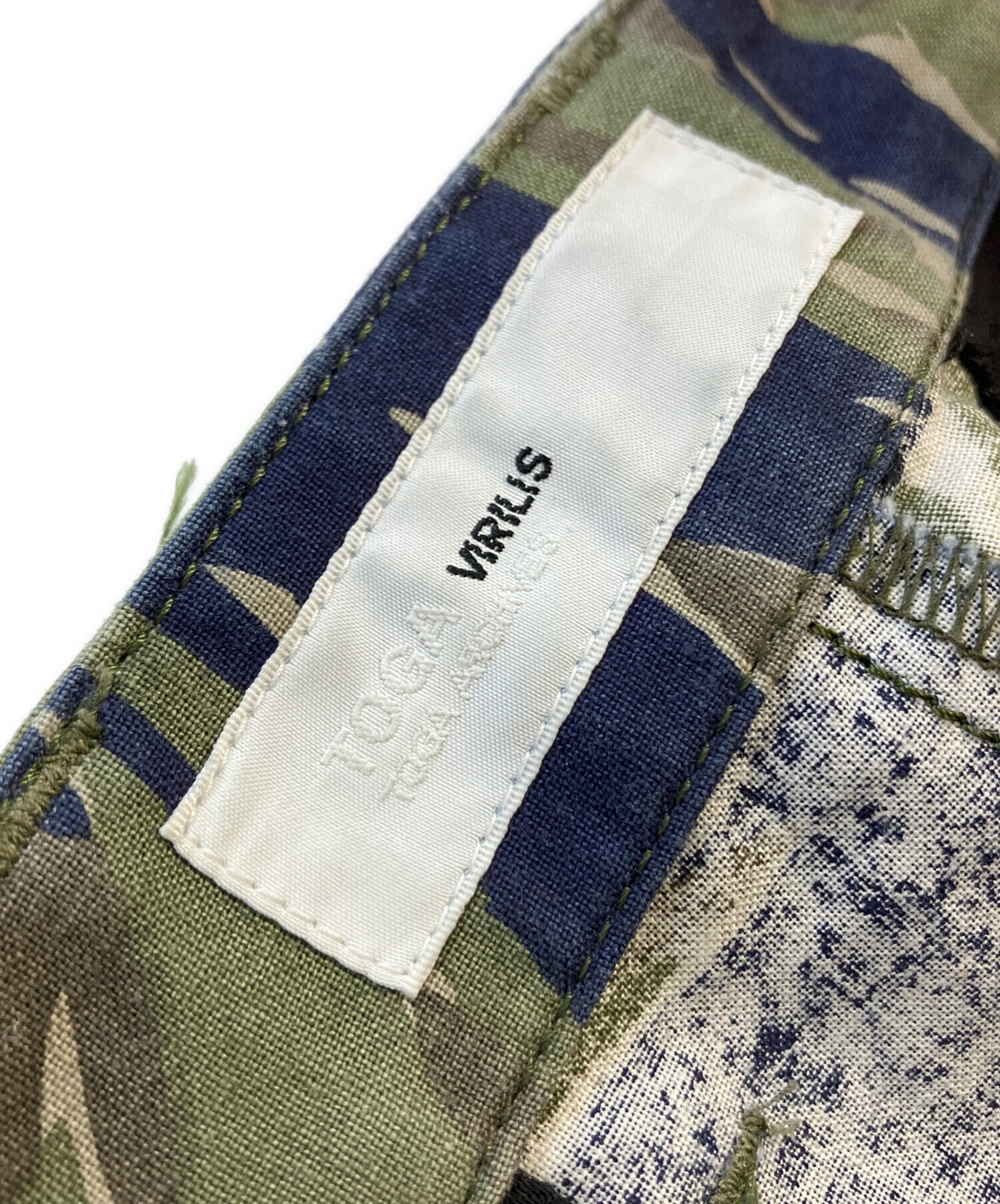 中古・古着通販】TOGA VIRILIS (トーガ ビリリース) CAMOUFLAGE SHORT