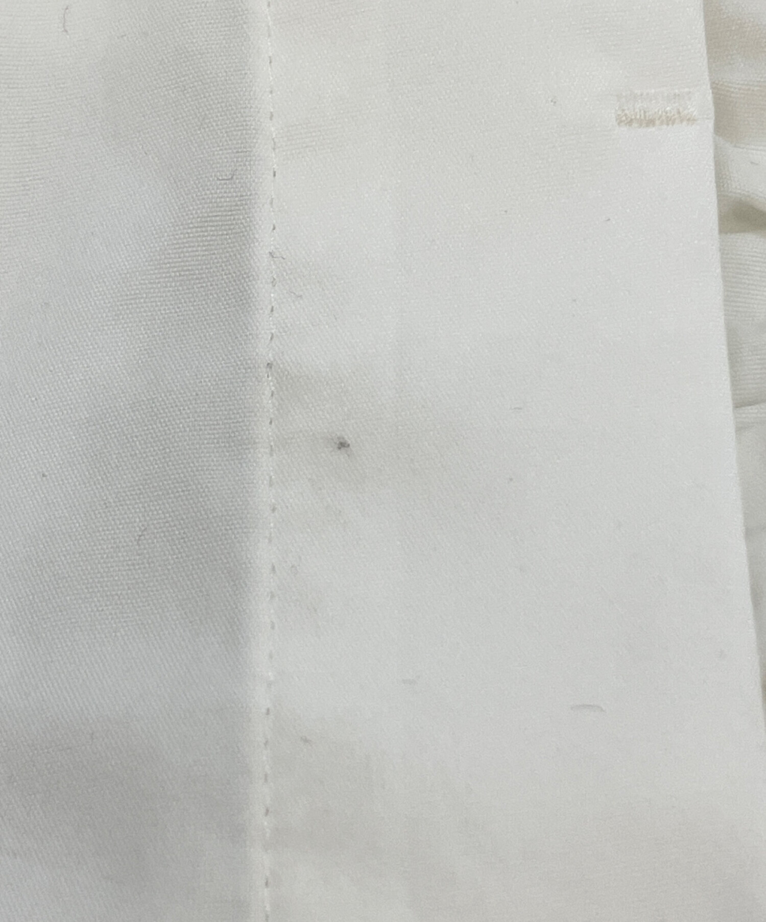 中古・古着通販】YORI (ヨリ) フリルブラウス ホワイト サイズ:SIZE 38