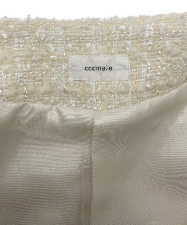 中古・古着通販】cccmalie (シーマリー) ツイードケープジャケット
