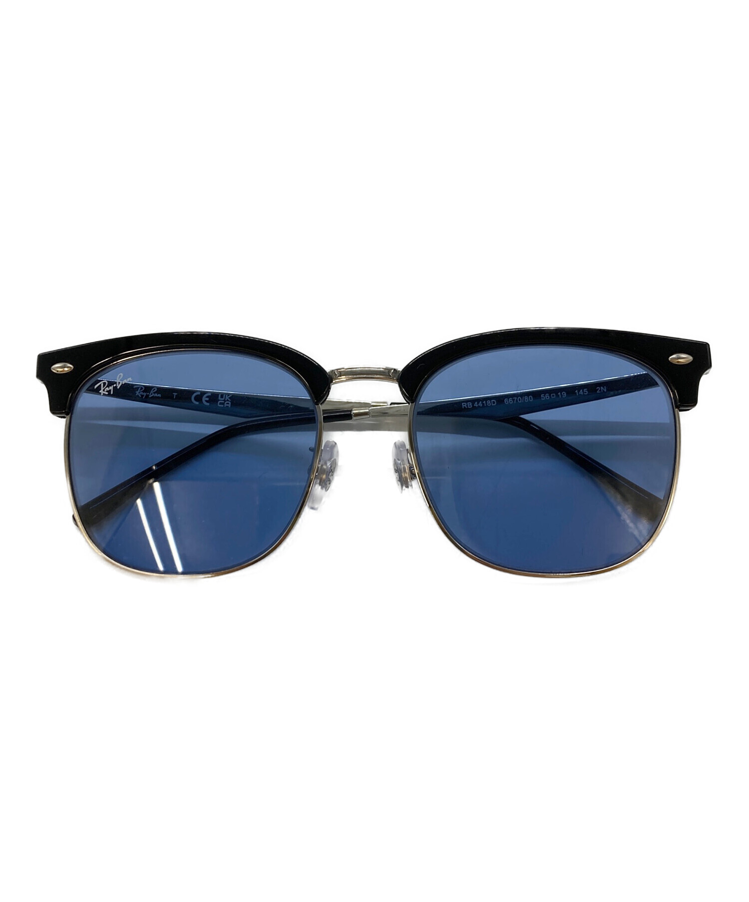 中古・古着通販】RAY-BAN (レイバン) サングラス ブルー×グレー サイズ 中古・古着通販】RAY-BAN (レイバン) サングラス ブルー×グレー サイズ