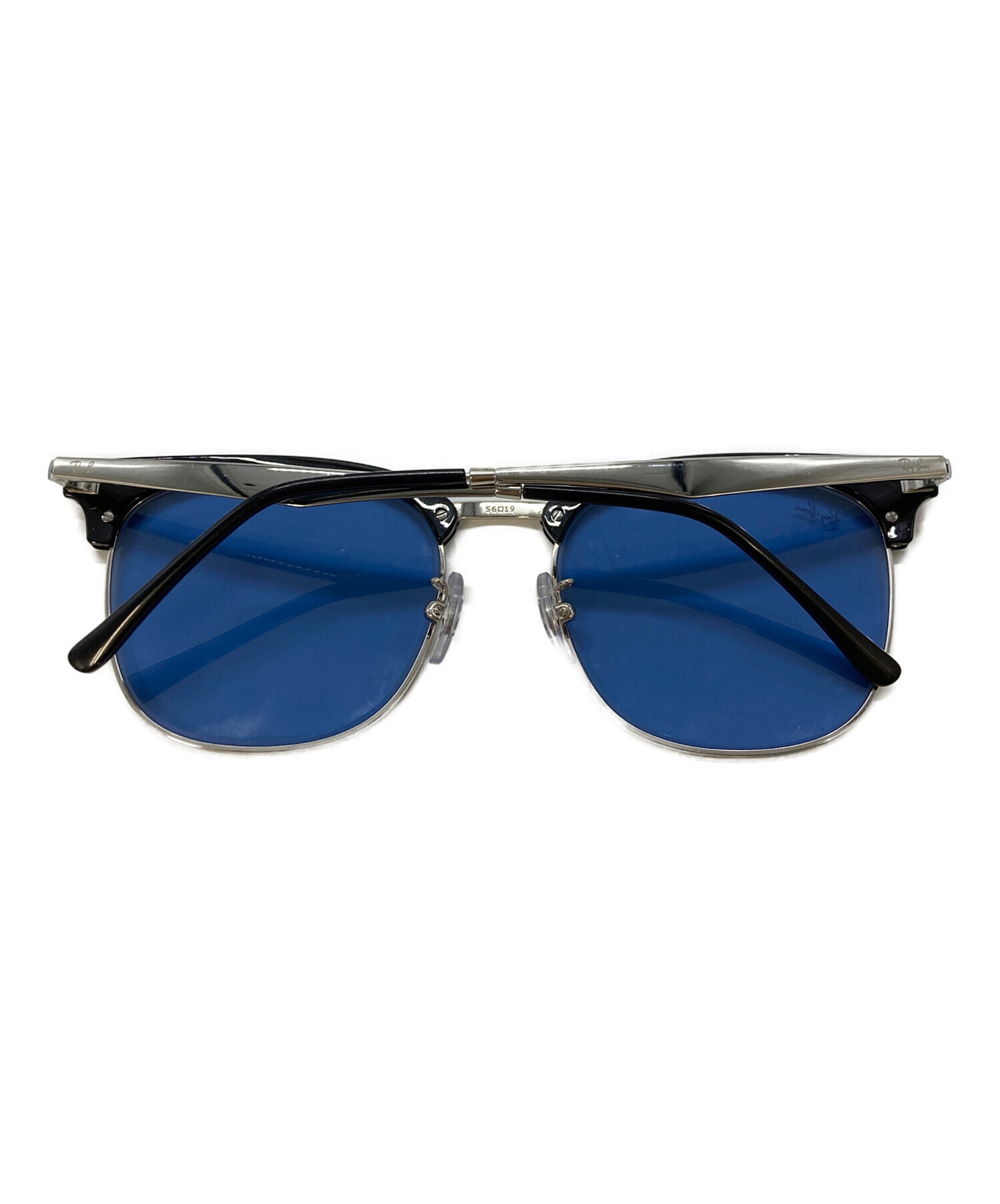中古・古着通販】RAY-BAN (レイバン) サングラス ブルー×グレー サイズ