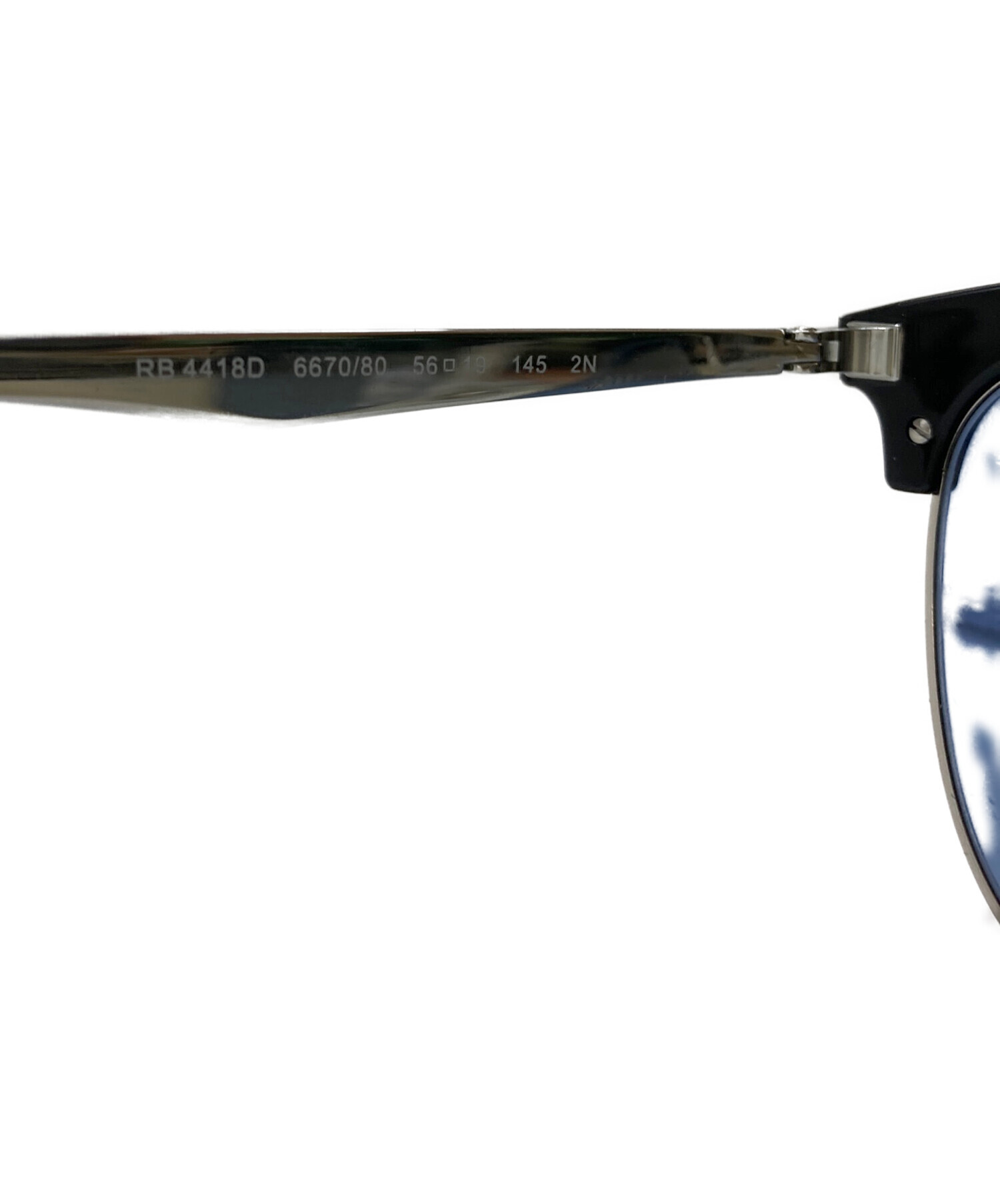 中古・古着通販】RAY-BAN (レイバン) サングラス ブルー×グレー サイズ
