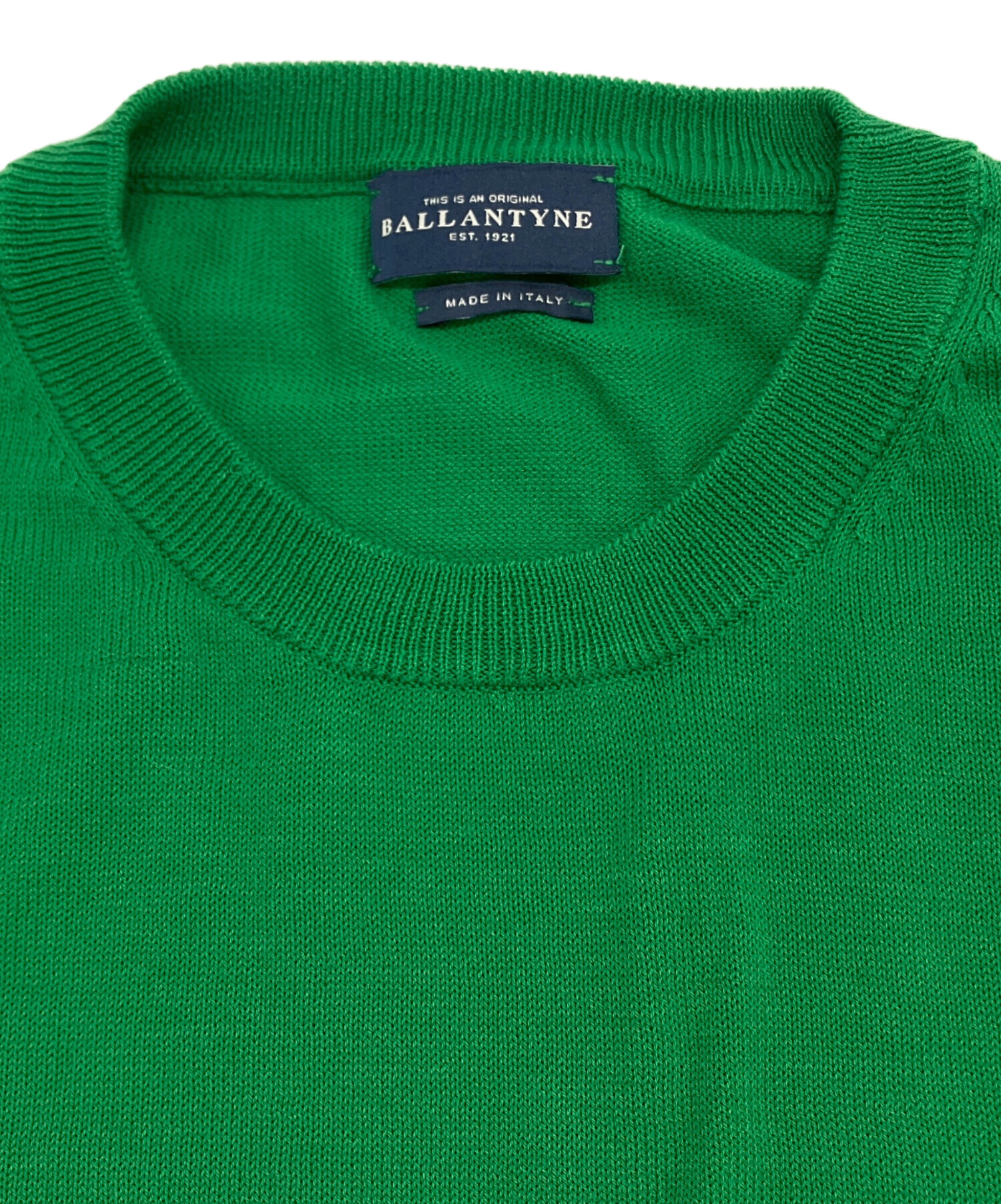 中古・古着通販】BALLANTYNE (バランタイン) コットンニット グリーン