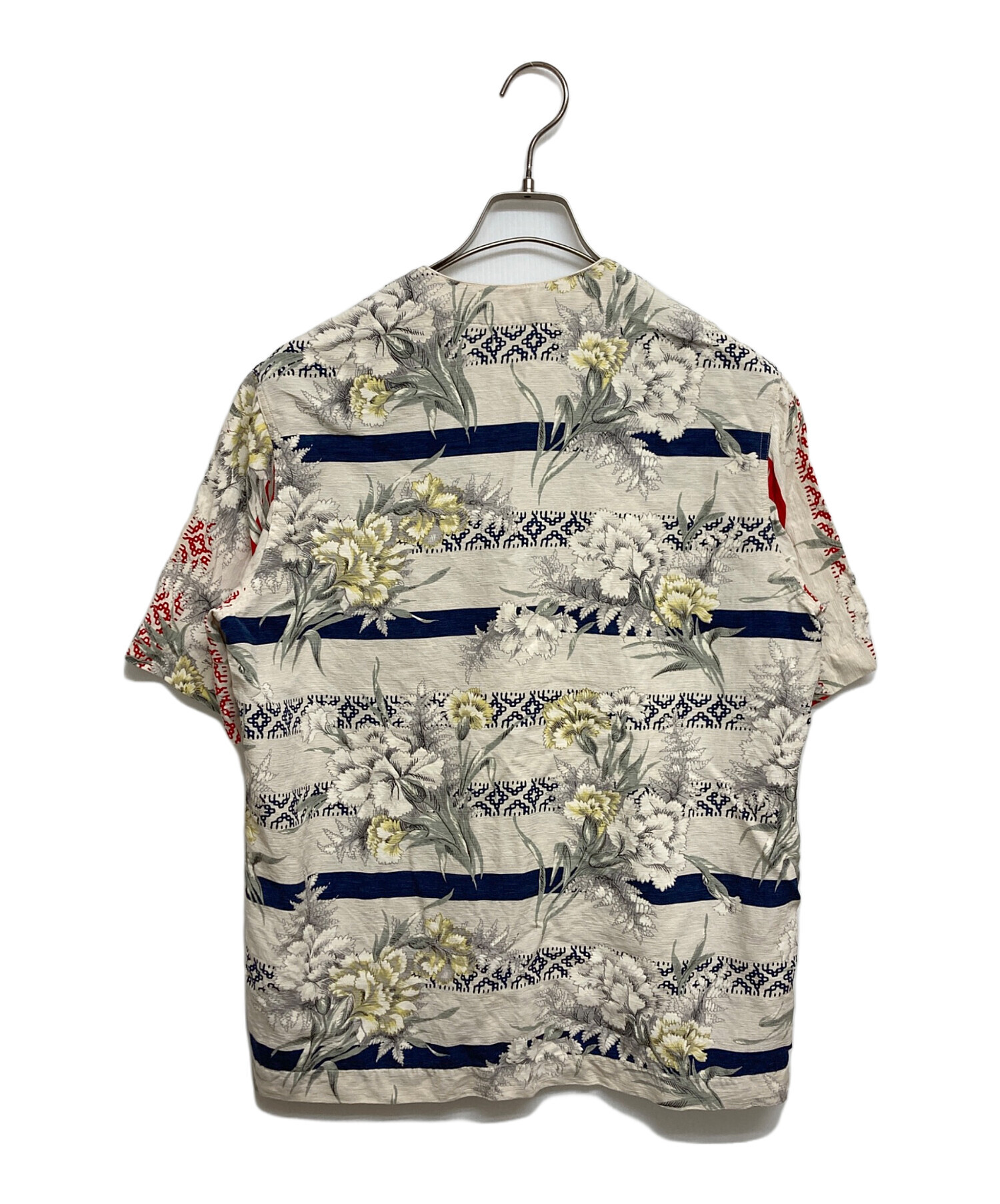 中古・古着通販】MA deshabille (エムエーデザビエ) 花柄シルクシャツ 