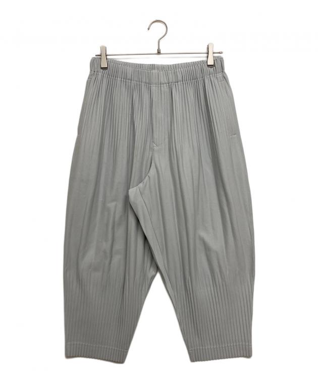 美品 HOMME PLISSE ISSEY MIYAKE 消しプリーツパンツ3 中古・古着通販】HOMME PLISSE ISSEY MIYAKE (オム プリッセ イッセイ