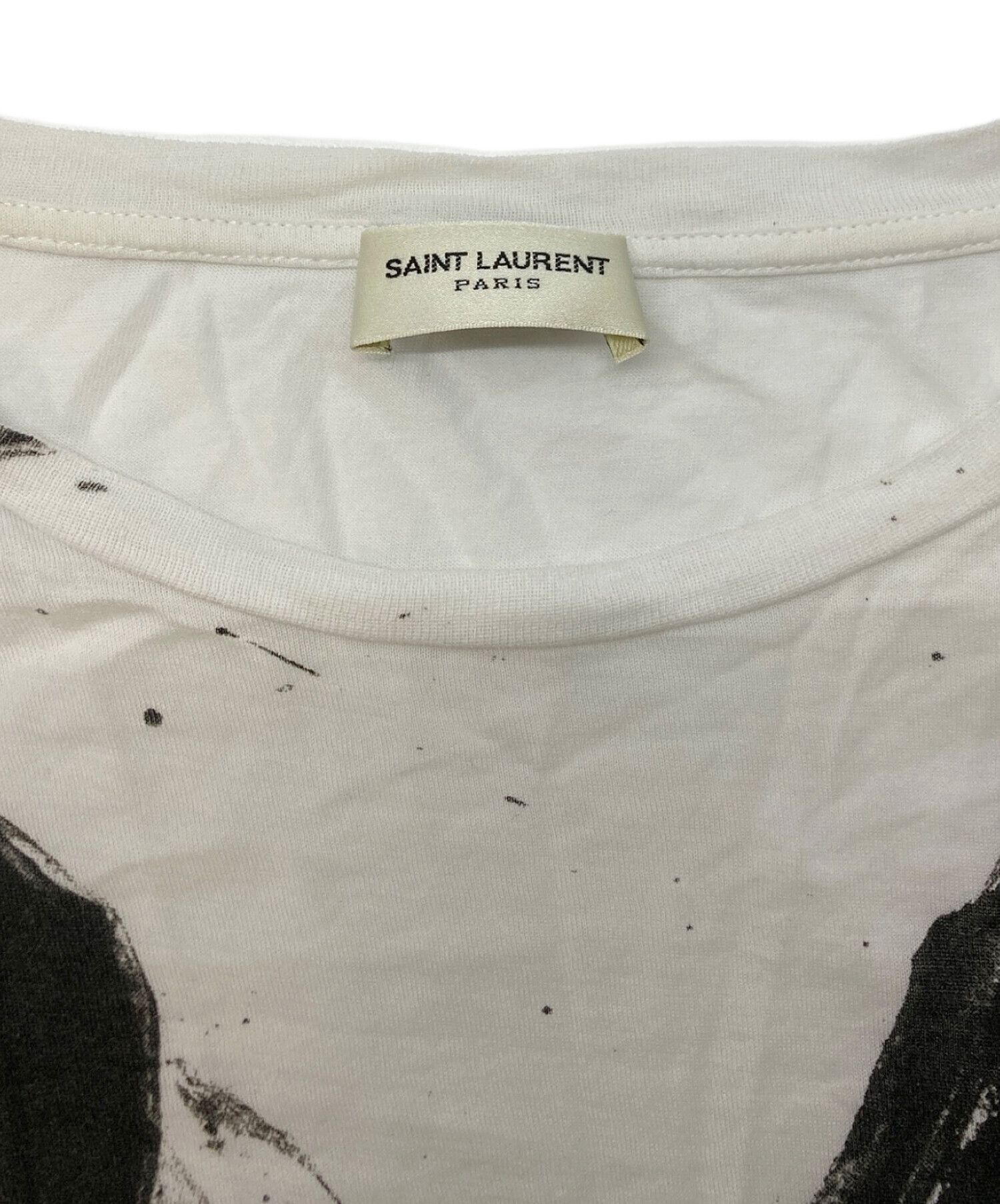 SAINT LAURENT PARIS MR.X Tシャツ Sサイズ 中古・古着通販】Saint Laurent Paris (サンローランパリ) Mr.X T