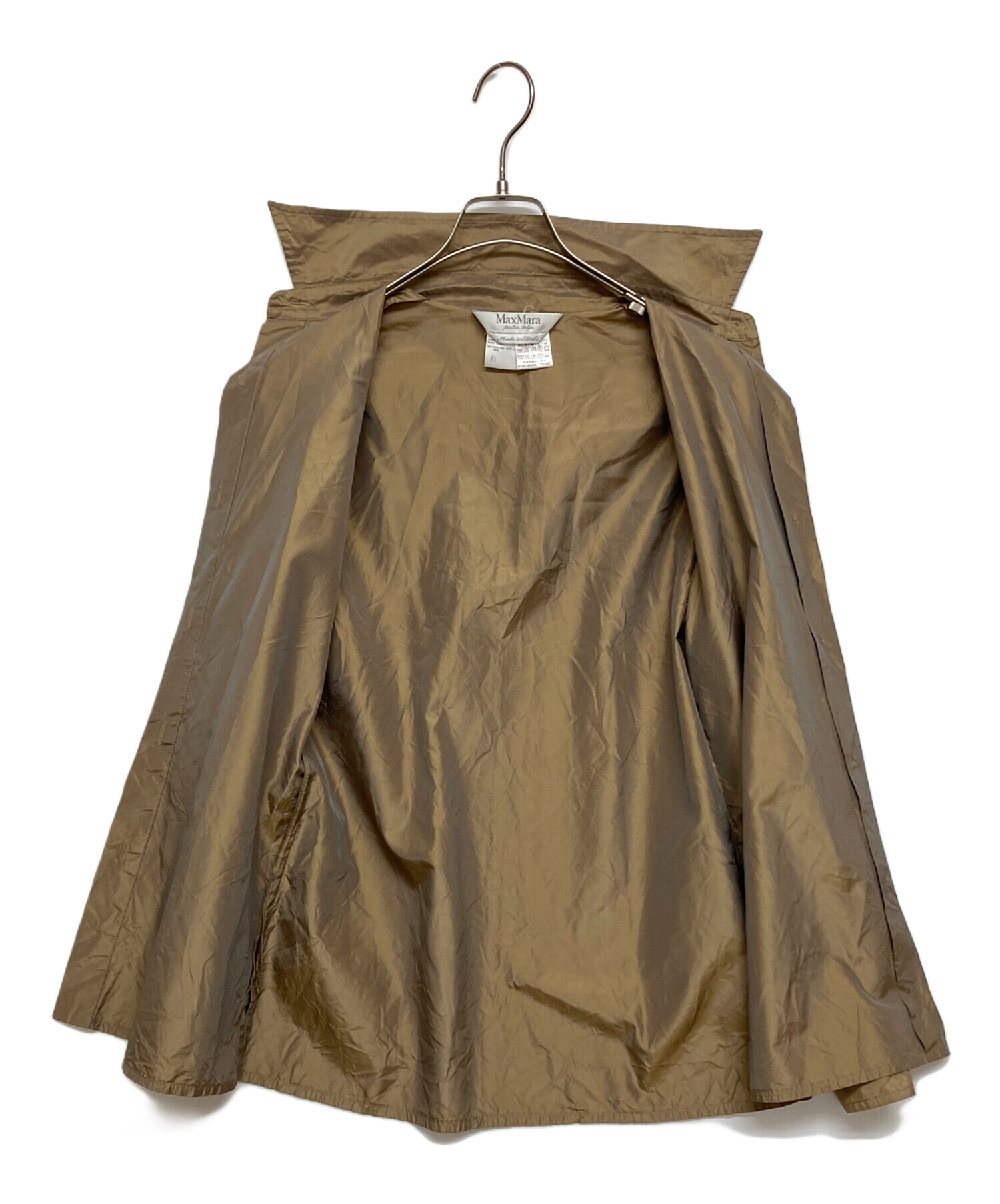 中古・古着通販】MaxMara (マックスマーラ) 長袖シャツ ベージュ