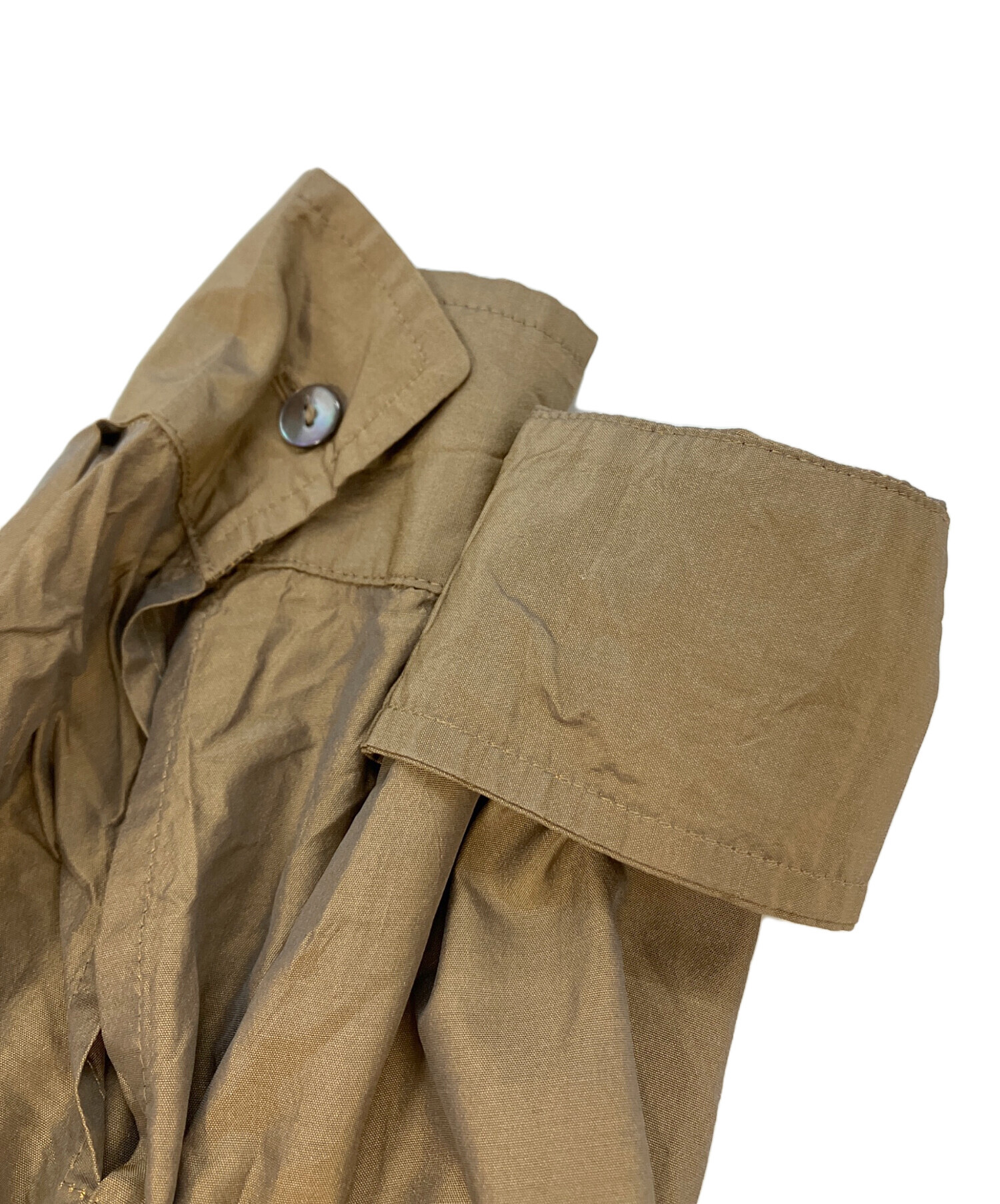 'S MaxMara 長袖シャツ ベージュ 中古・古着通販】MaxMara (マックスマーラ) 長袖シャツ ベージュ