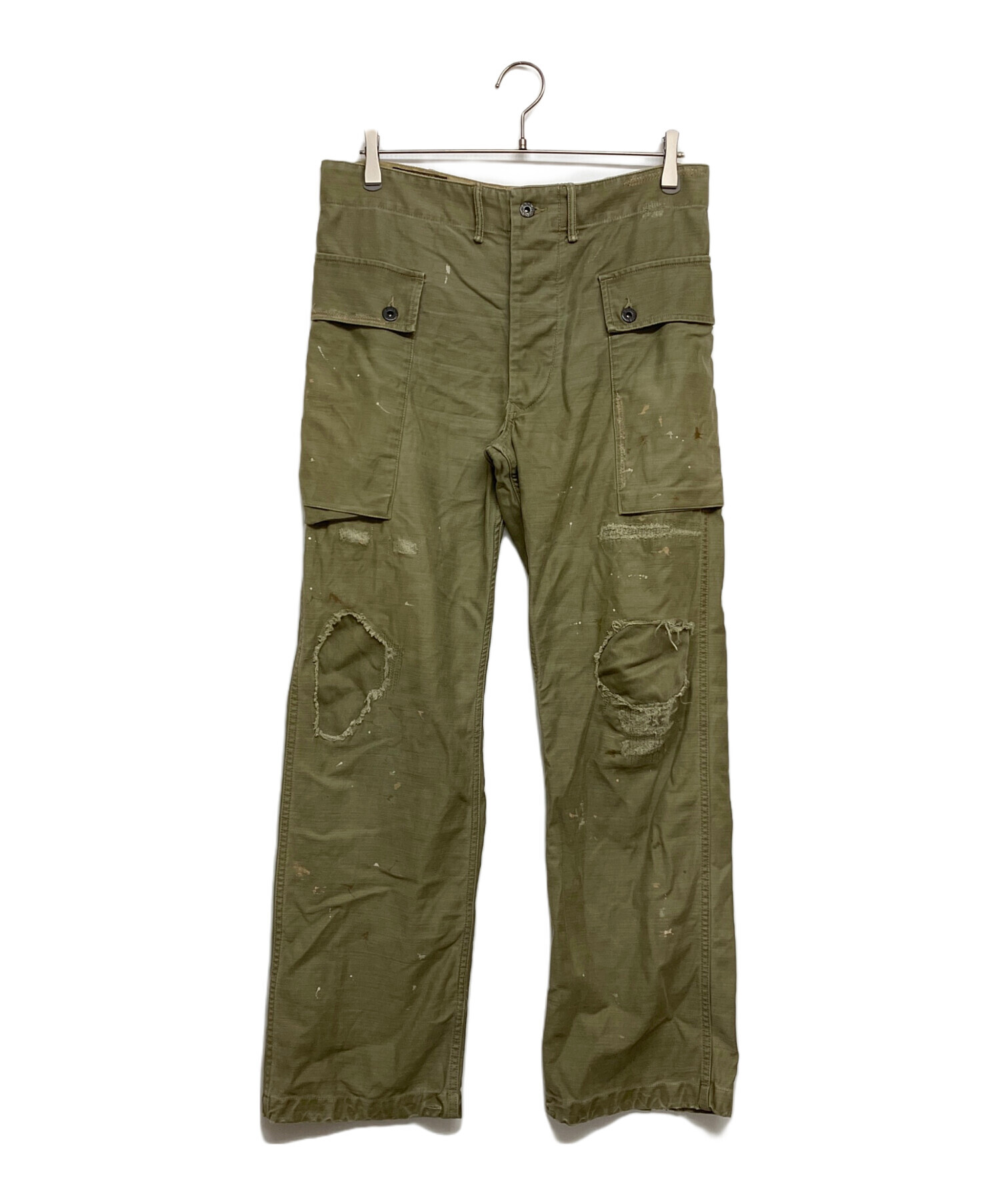 名作　RRL ダブルアールエル　M-44　モンキーカーゴパンツ　ミリタリー 32 中古・古着通販】RRL (ダブルアールエル) P-44 モンキーパンツ カーキ