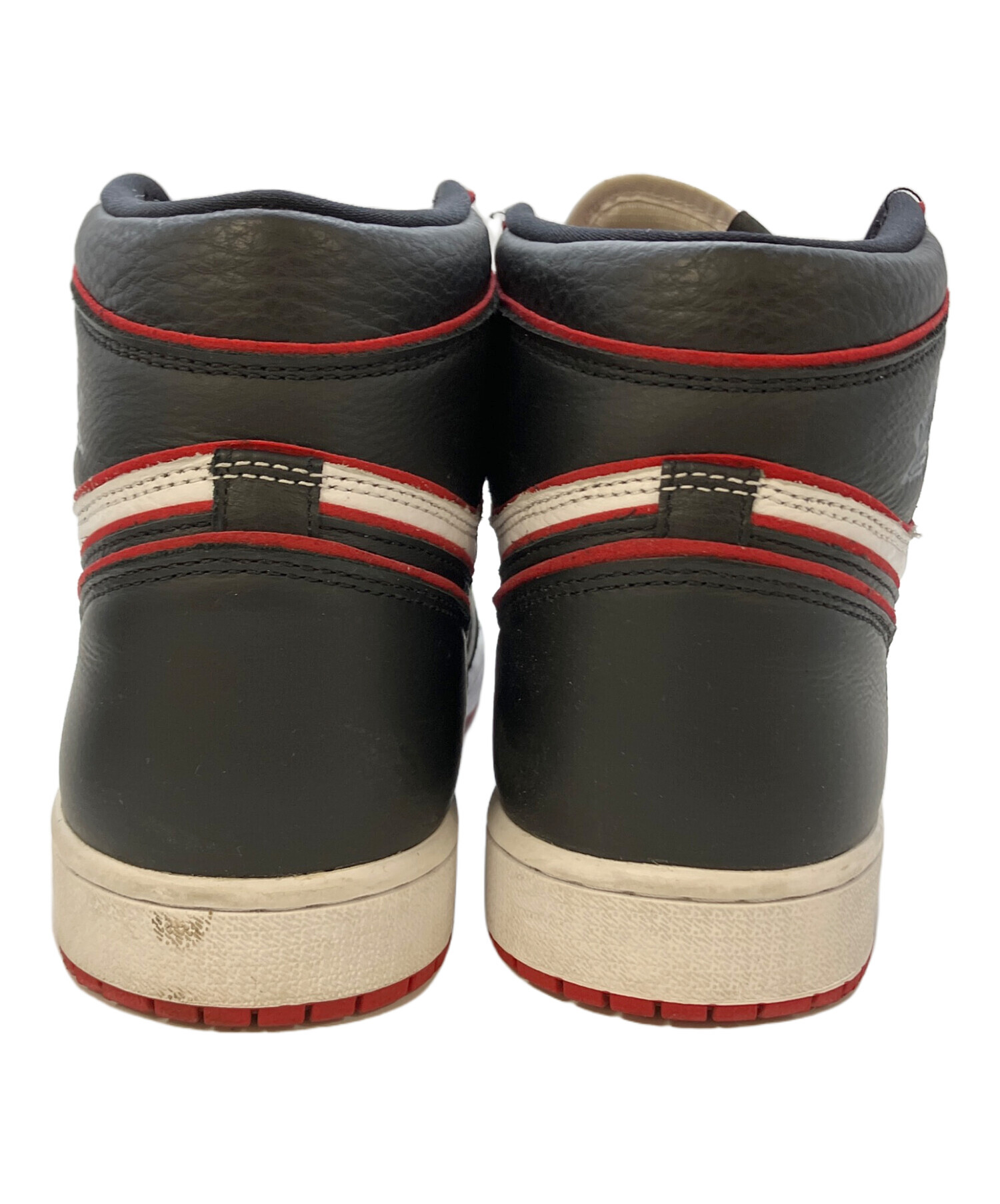 中古・古着通販】NIKE (ナイキ) スニーカー ブラック×レッド サイズ