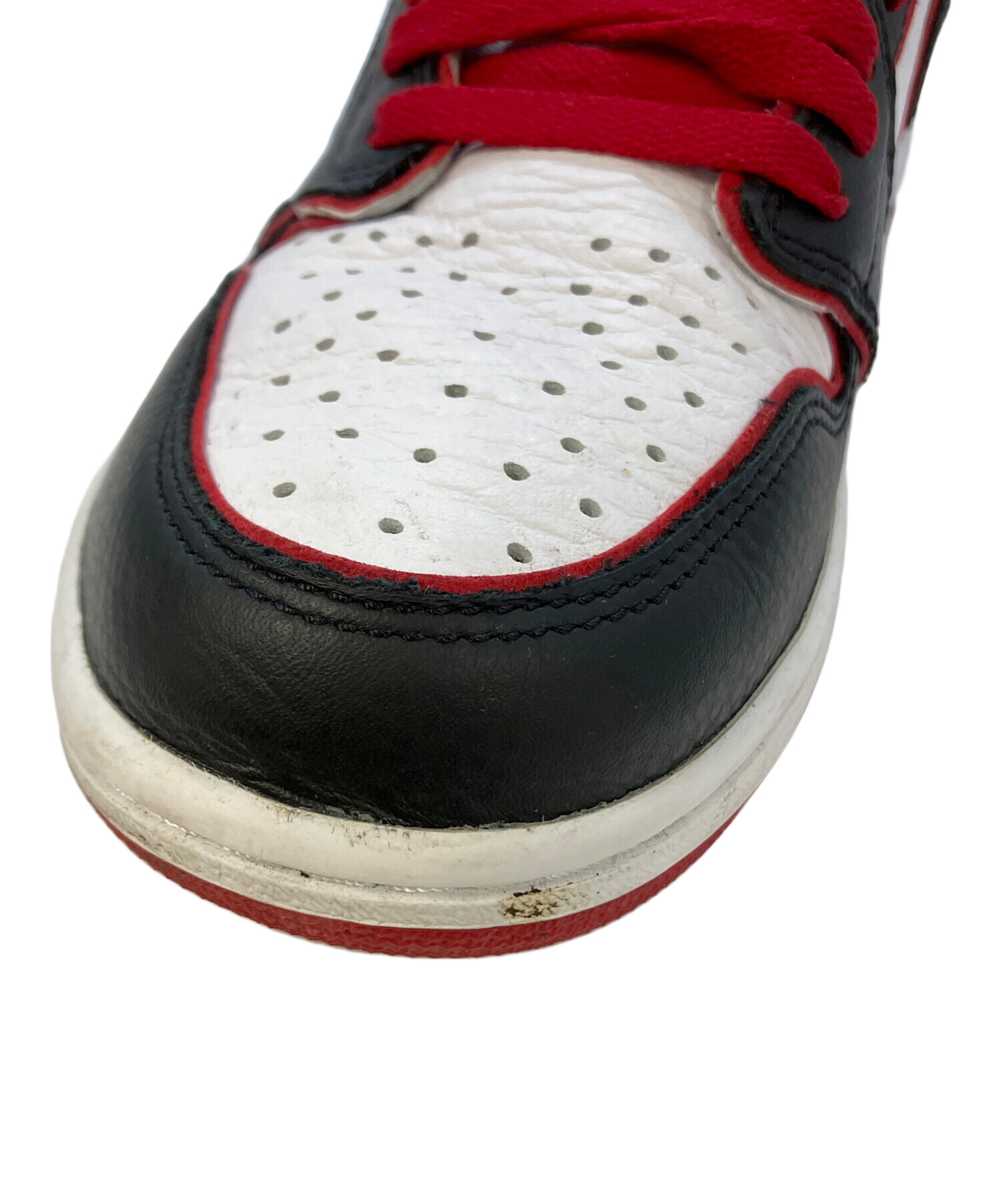 中古・古着通販】NIKE (ナイキ) スニーカー ブラック×レッド サイズ