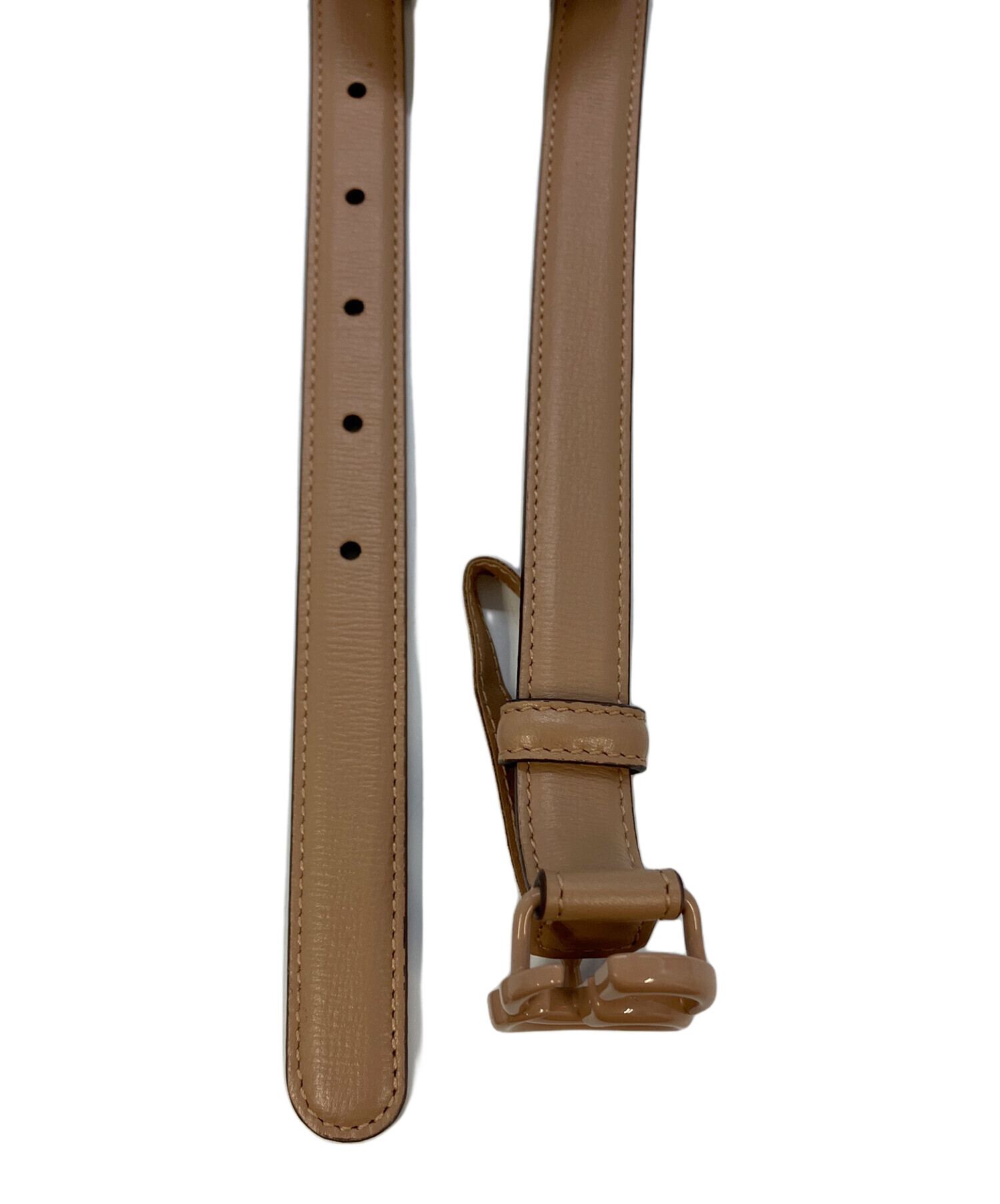 中古・古着通販】GUCCI (グッチ) GGマーモントベルト ベージュ サイズ