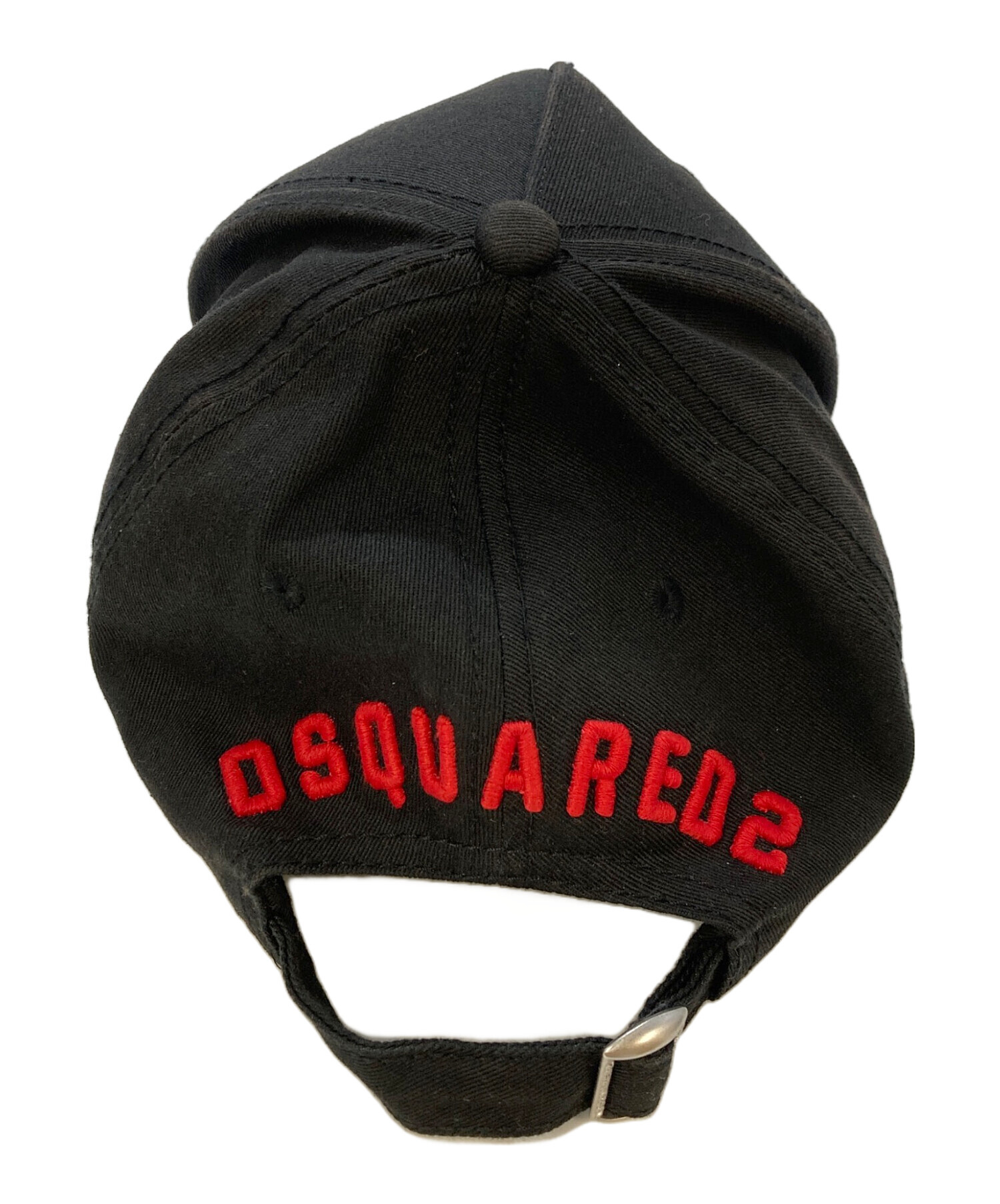 DSQUARED2 ブラック ニット帽 DSQUARED2 ロゴ ビーニー | ブラック