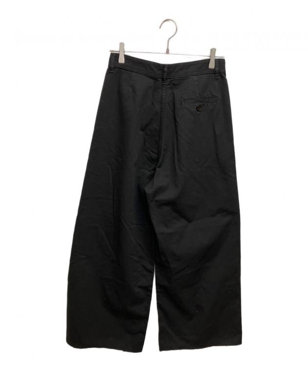 Maison Margiela 黒ワイドパンツ 中古・古着通販】MM6 Maison Margiela (エムエムシックスメゾン