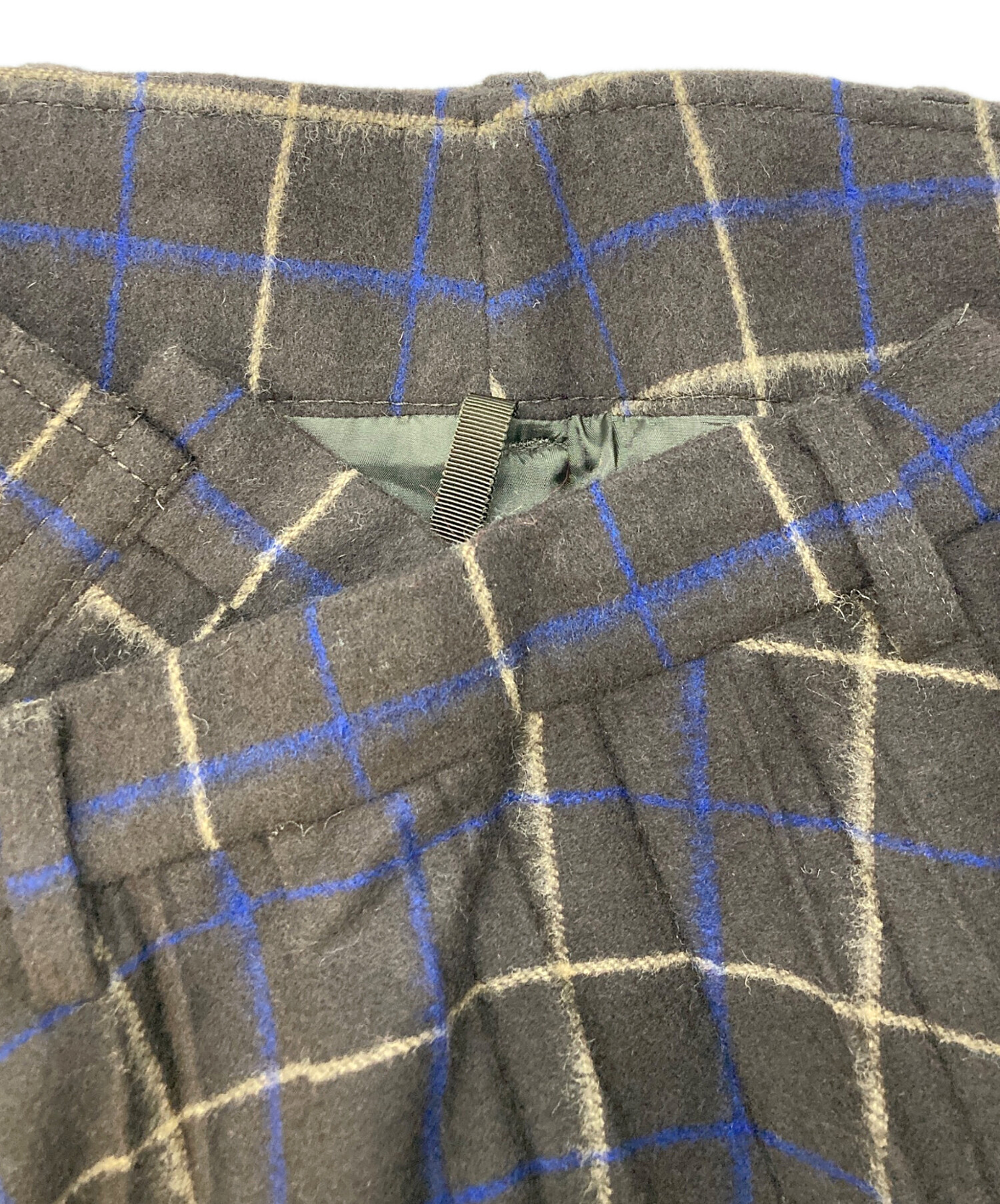 中古・古着通販】sacai (サカイ) アシンメトリーチェックプリーツ