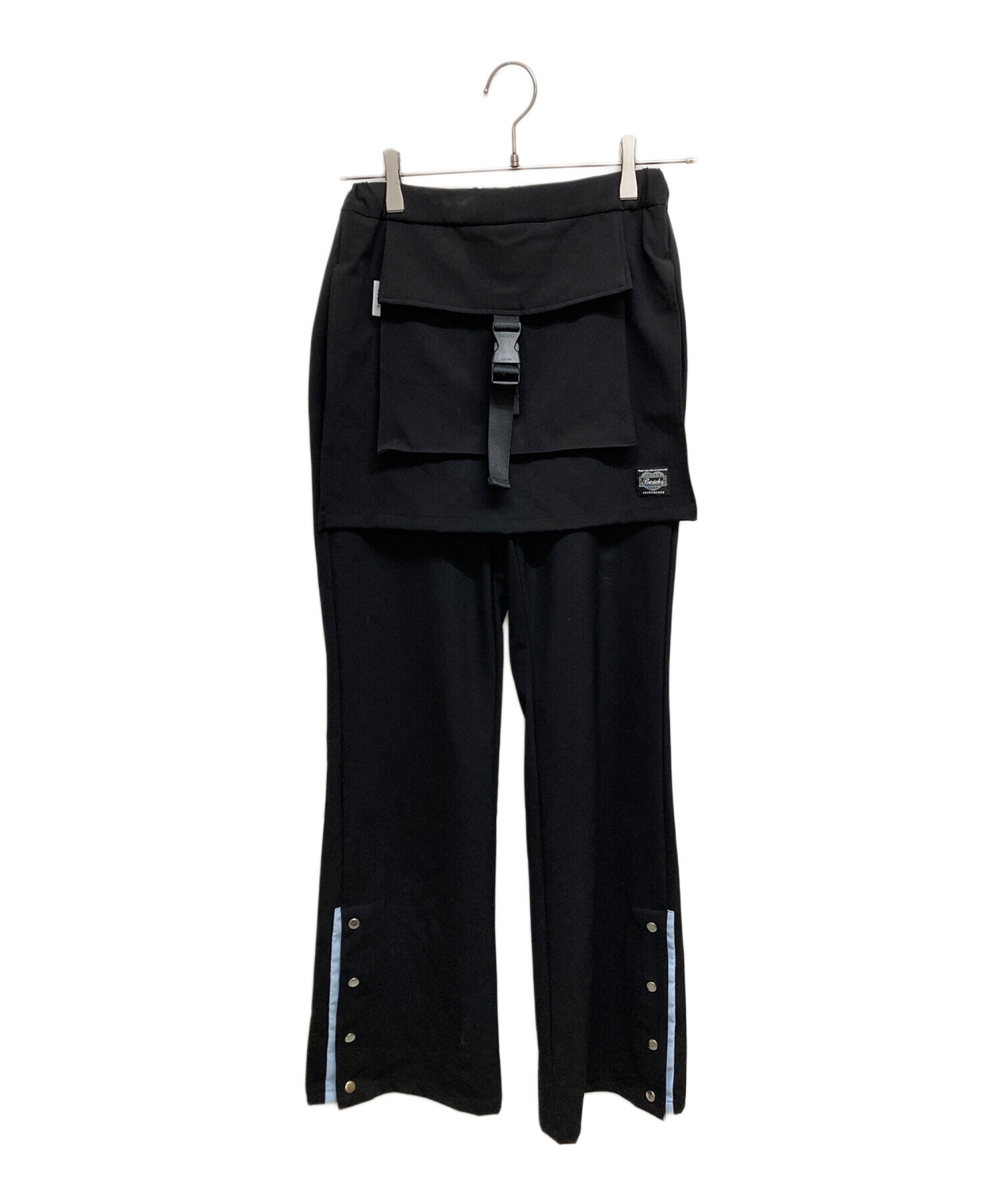 BASICKS TROUSER 新品未使用 中古・古着通販】BASICKS (ベイシックス) Artist Trouser ブラック