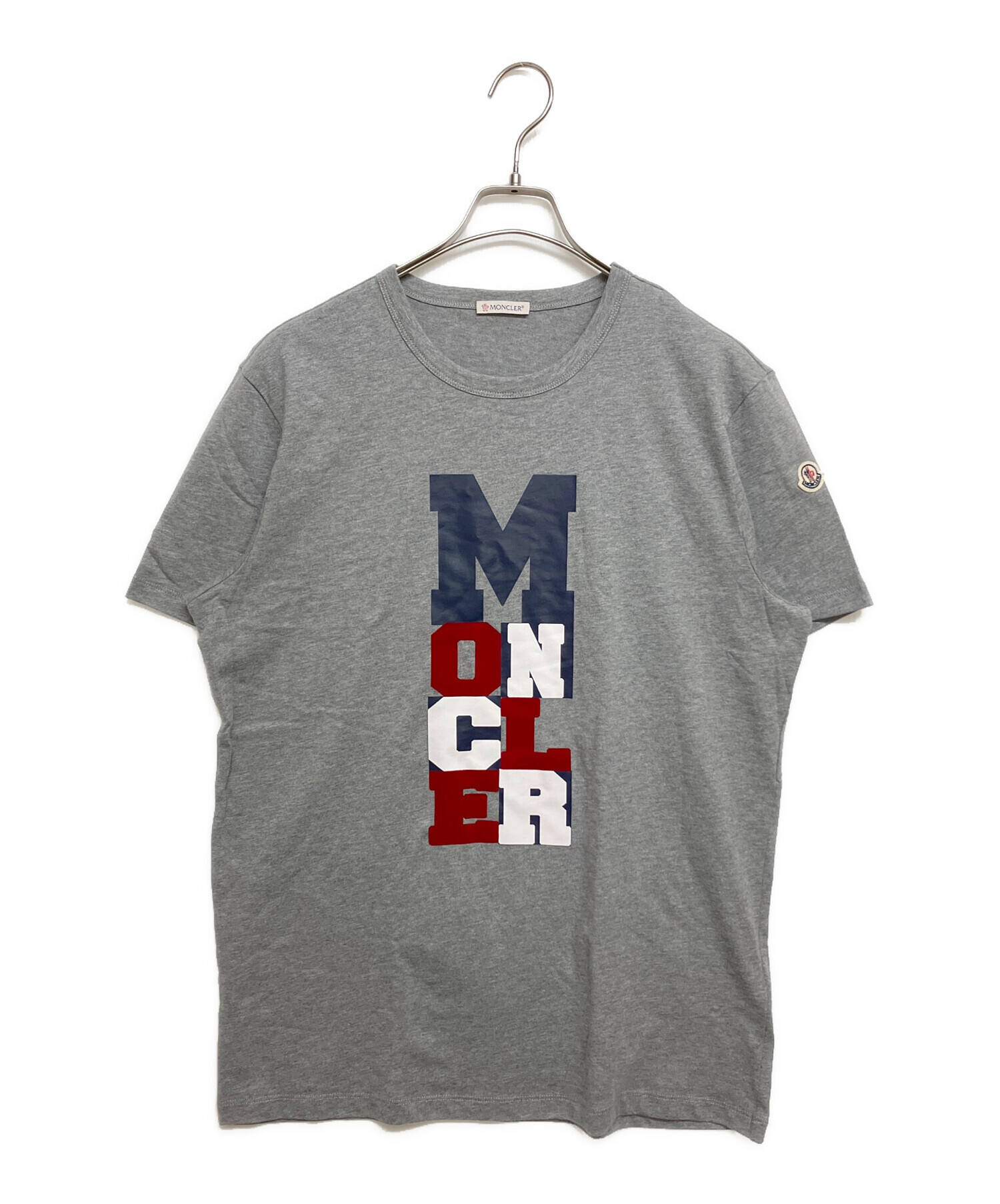 中古・古着通販】MONCLER (モンクレール) MAGLIA T-SHIRT グレー