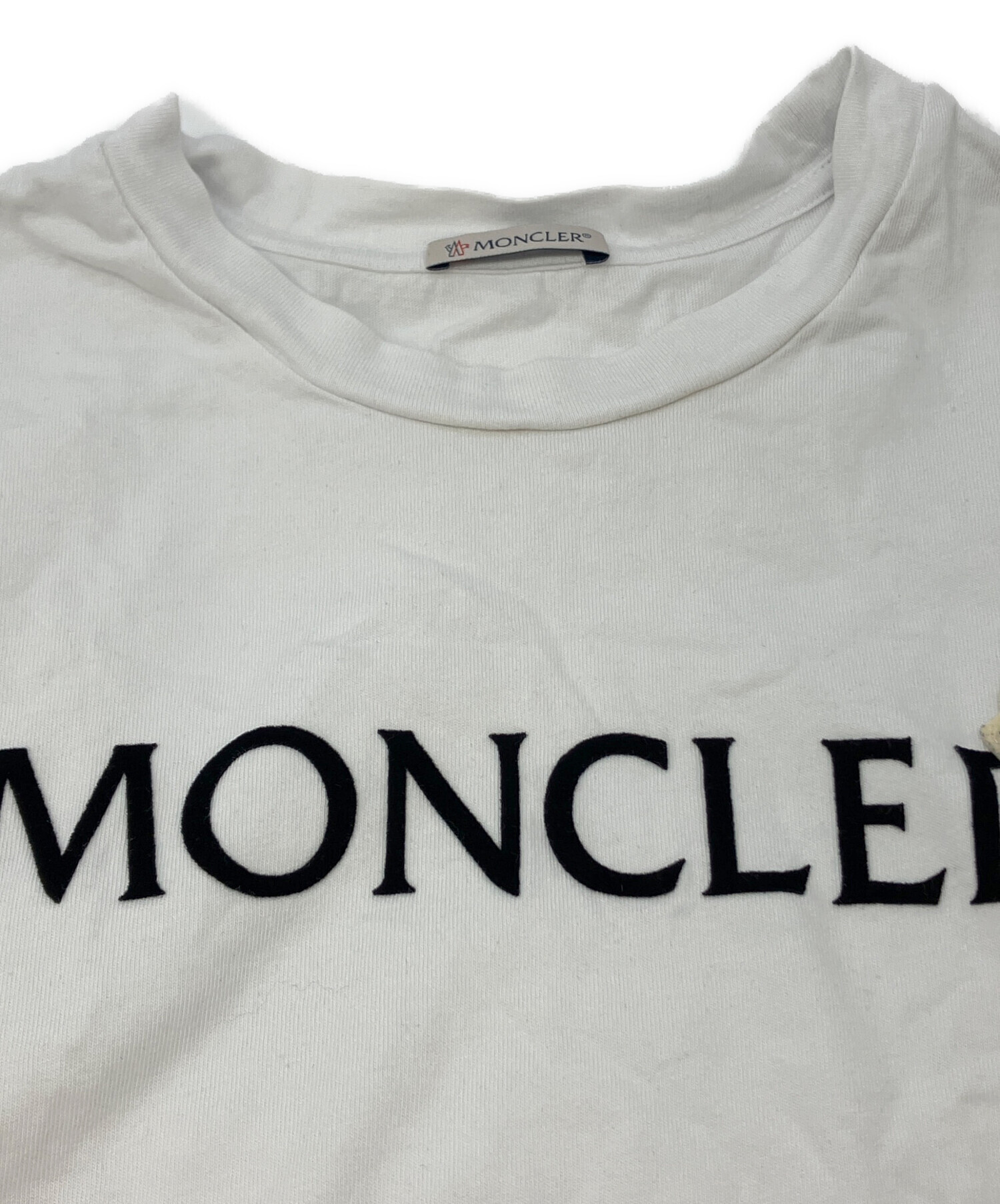 中古・古着通販】MONCLER (モンクレール) フロントロゴパッチ クルー