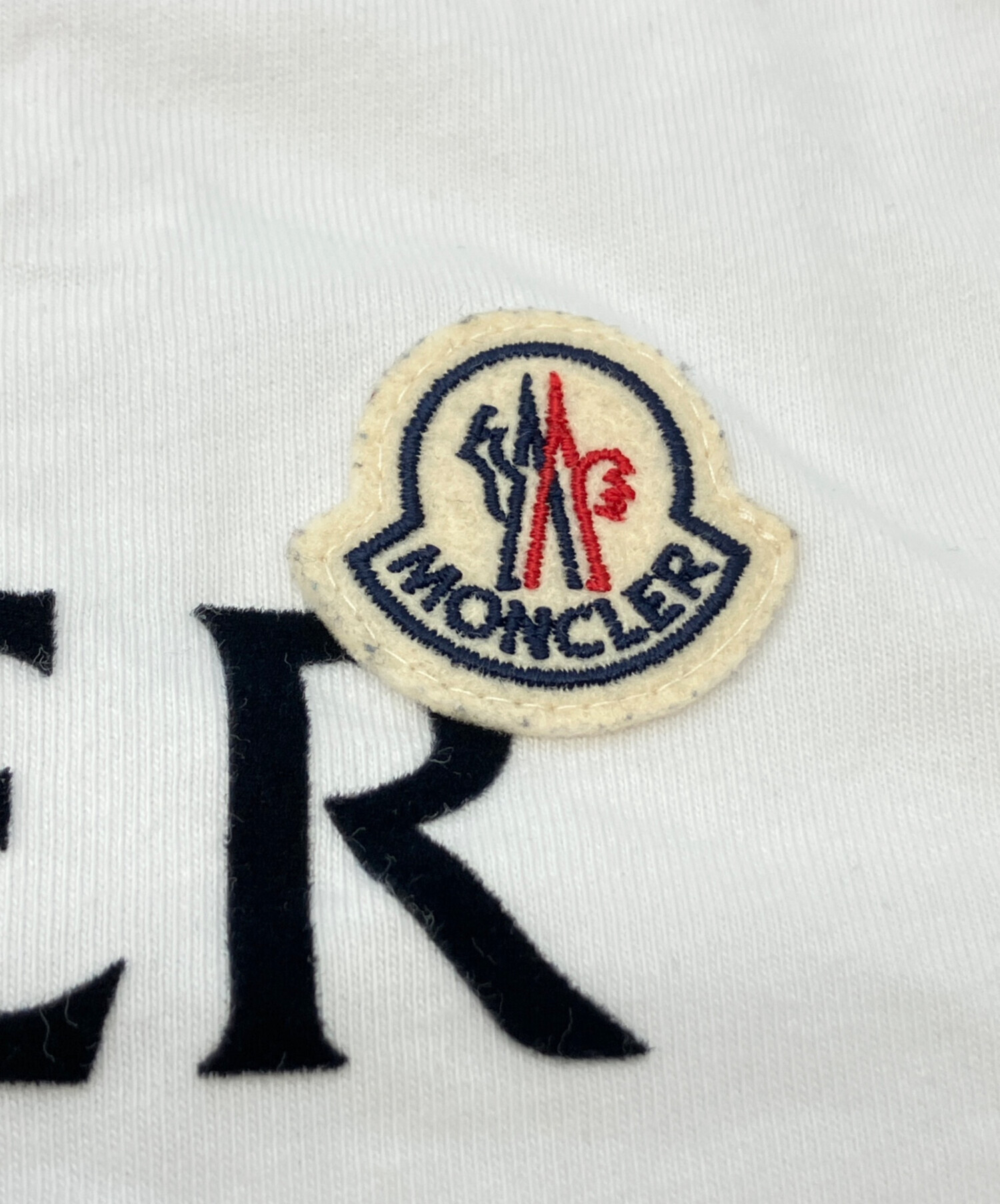 中古・古着通販】MONCLER (モンクレール) フロントロゴパッチ クルー