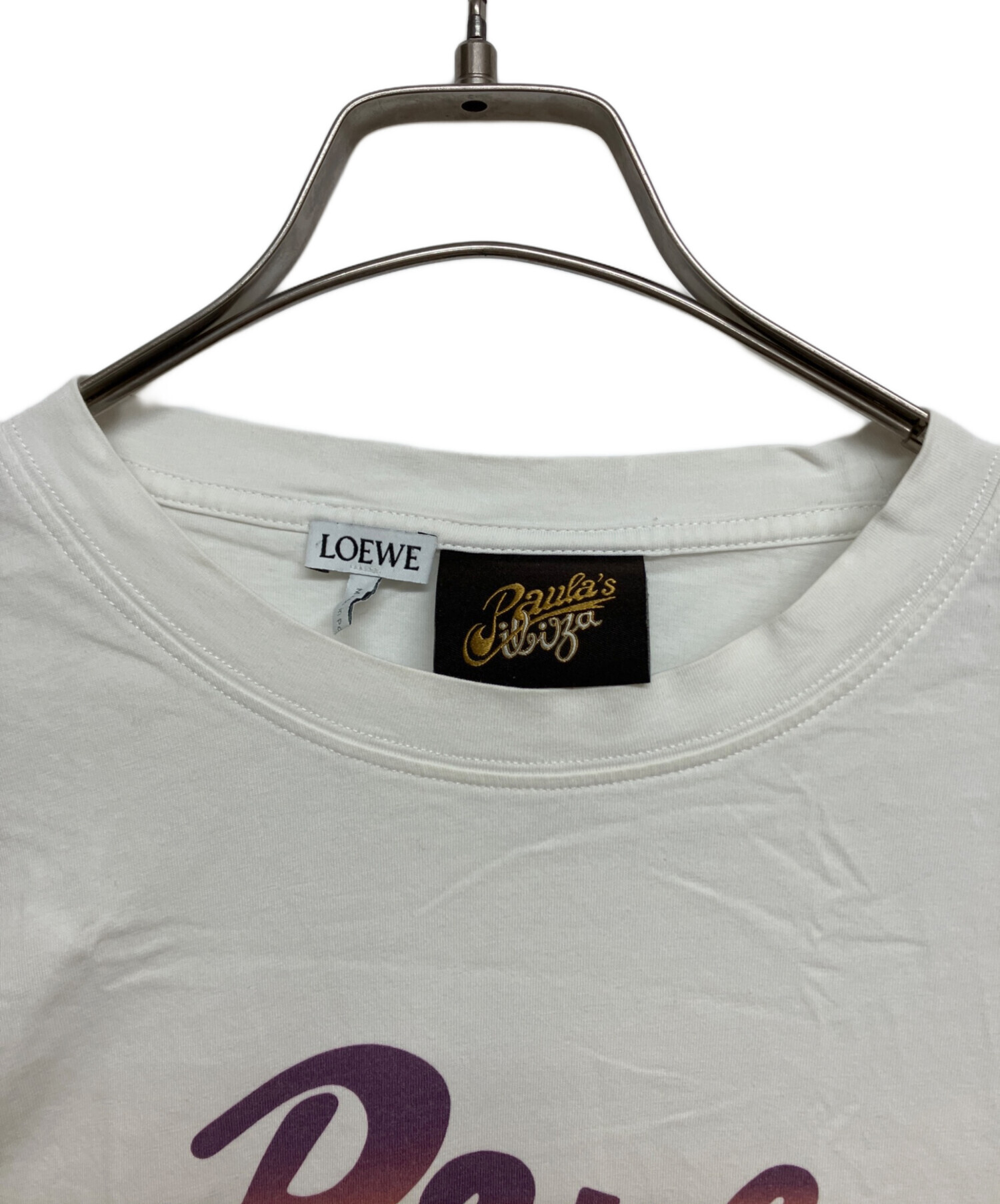 中古・古着通販】LOEWE (ロエベ) Paula's Ibiza コラボレーションロゴT